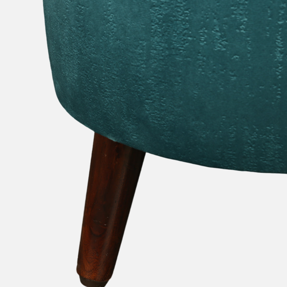 Ordhid Fabric Ottomans in Blue Colour
