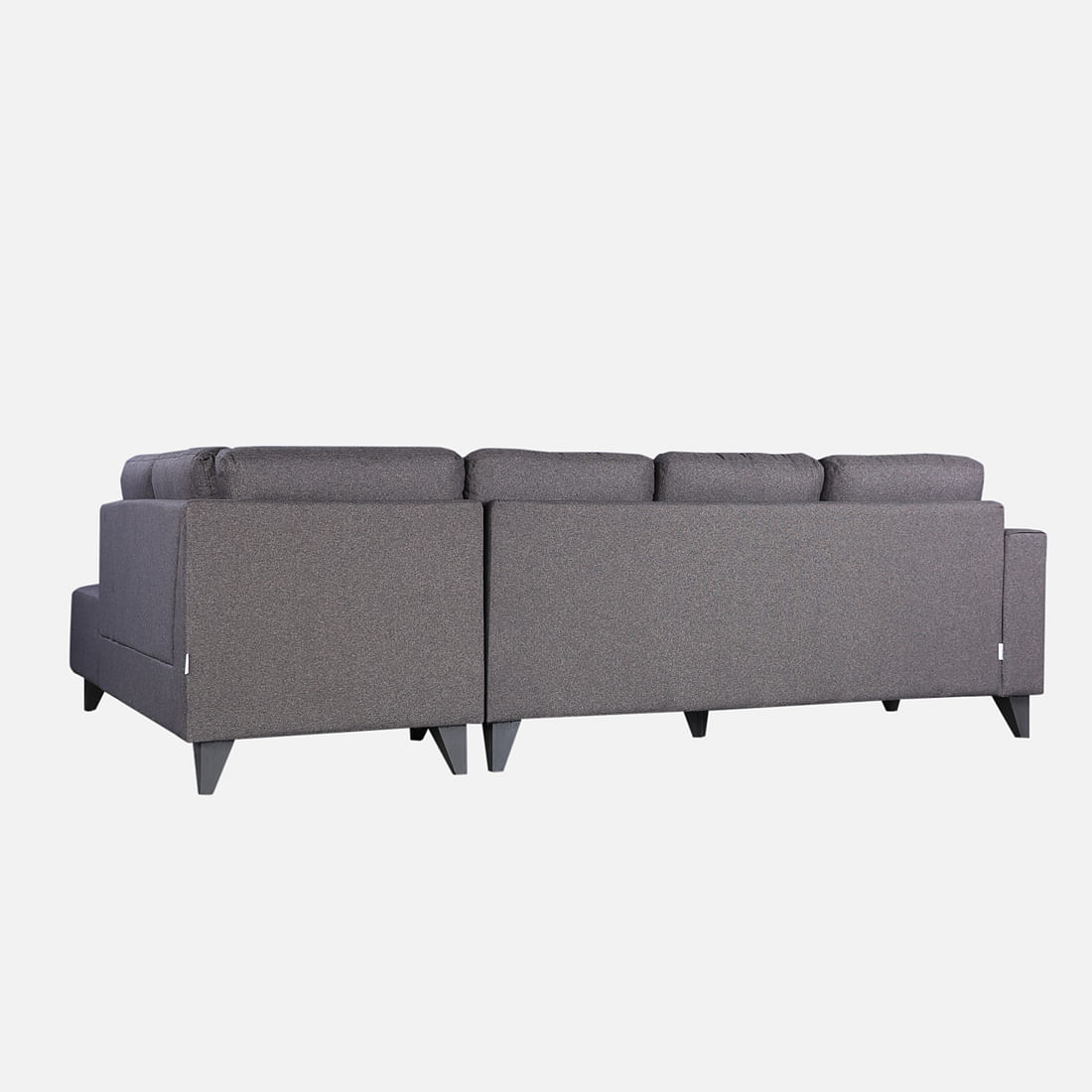 GARCIA Fabric Lounger in Dark Brown Colour