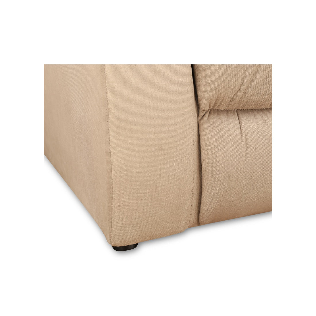 Bradford Fabric Three Seater Recliner in Beige Colour