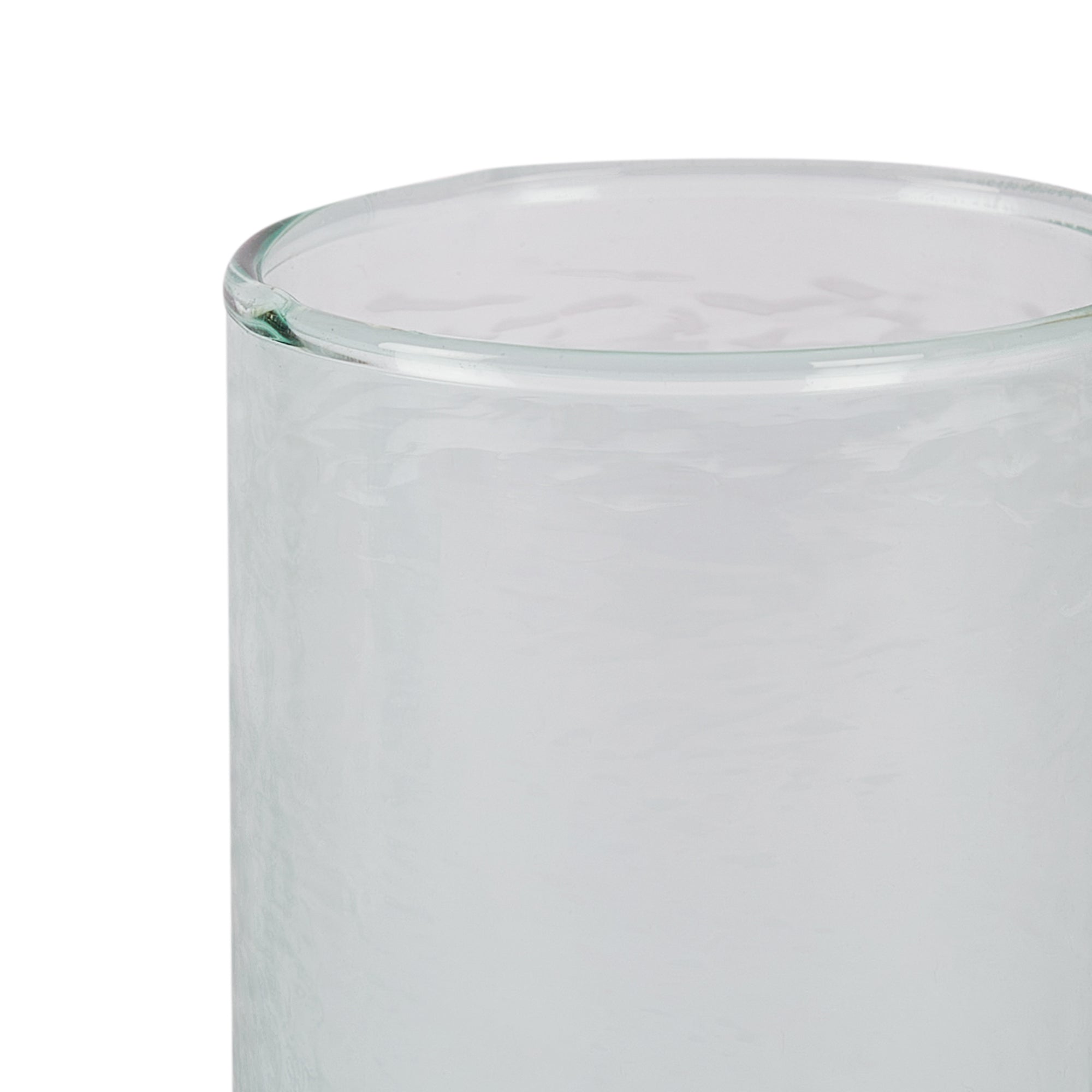 Ikigai Hammered Water Glass Set of 4 in Green Colour
