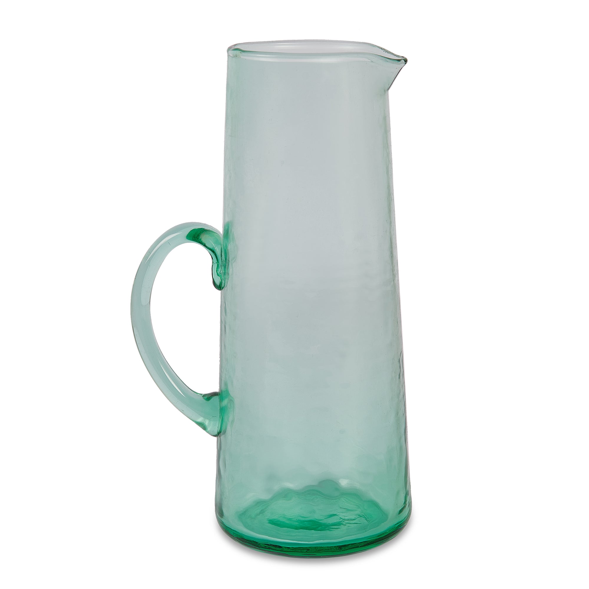 Ikigai Hammered Water Jug 1300ml in Green Colour