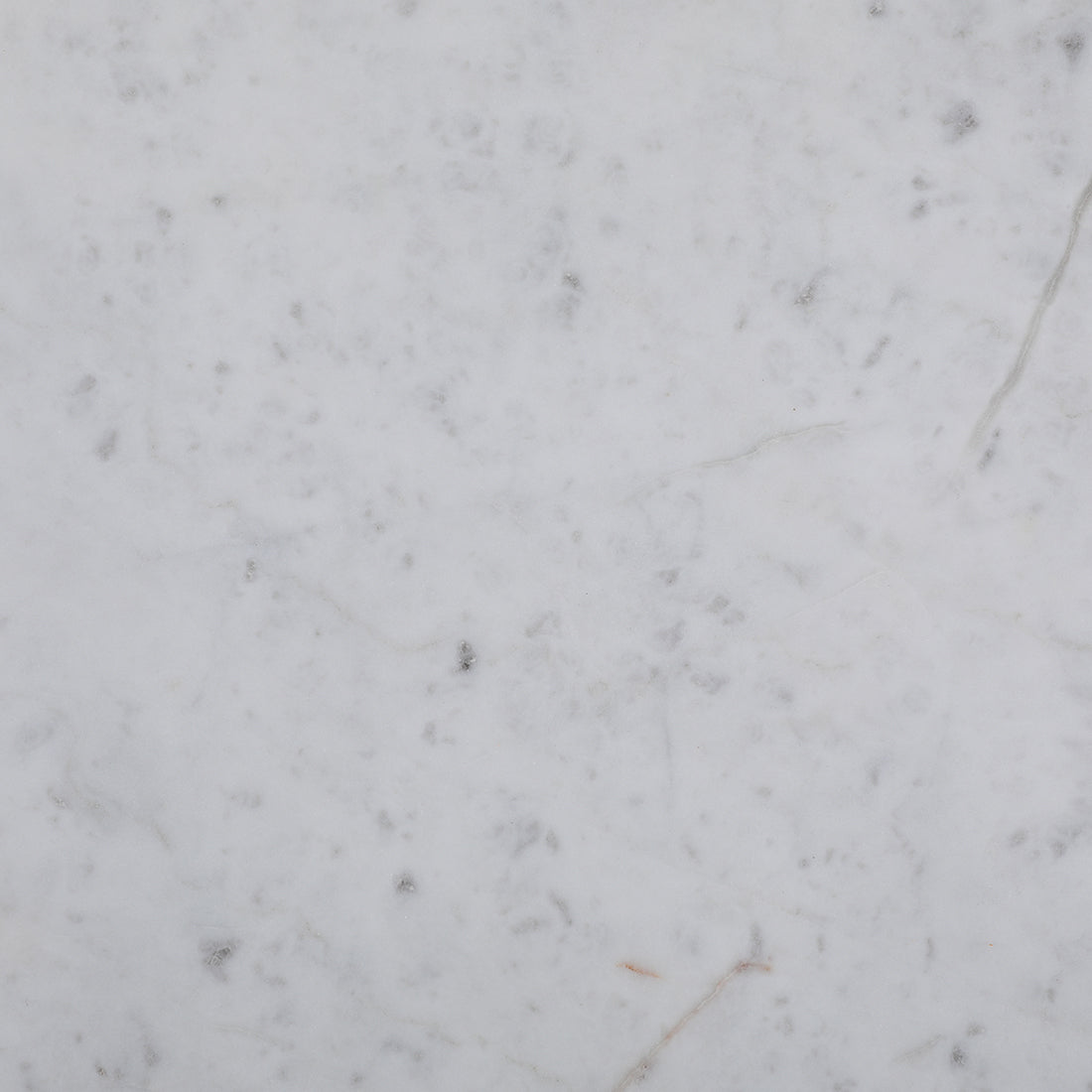 Hana Marble & Wood Center Table in White & Brown Colour
