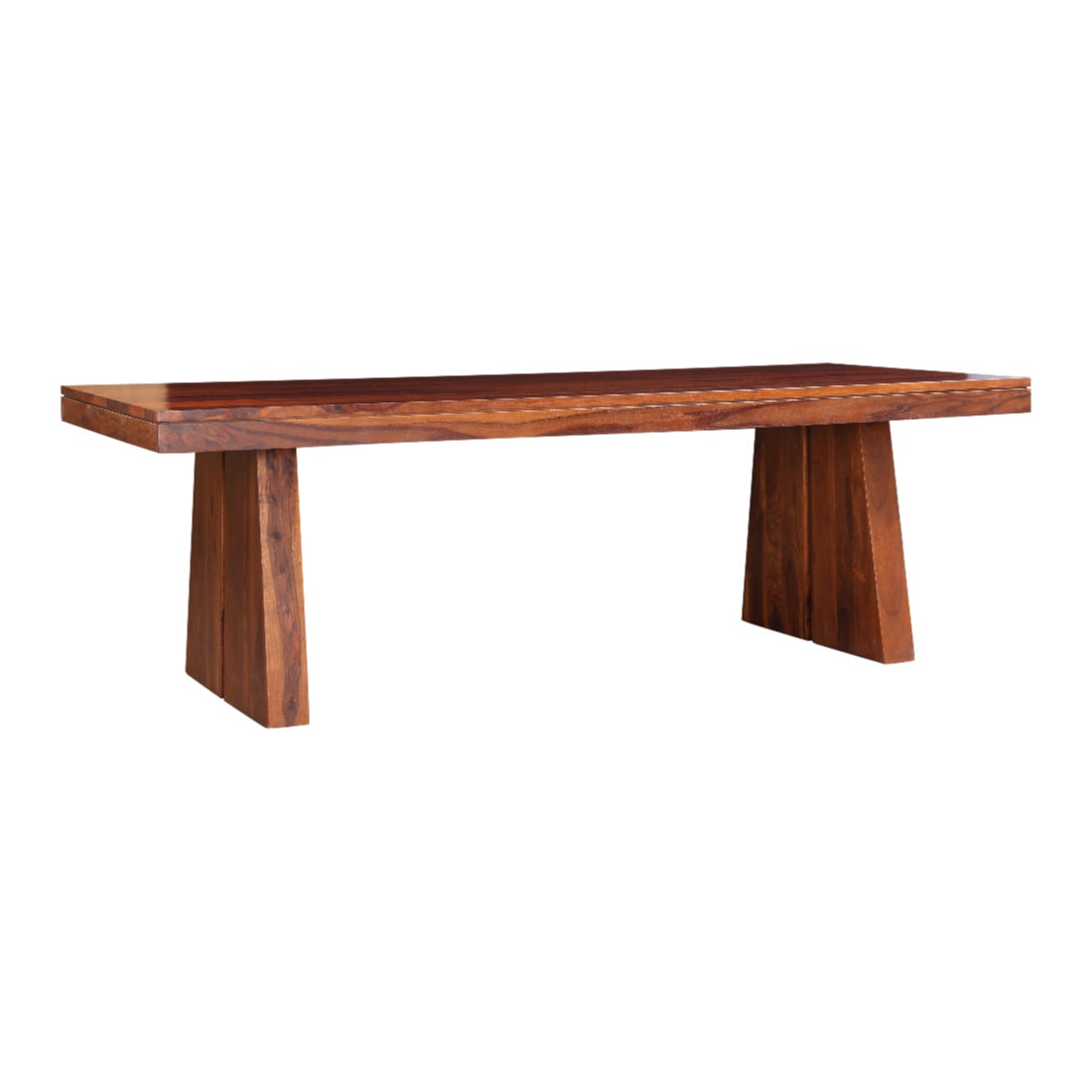 Austin Sheesham Wood(Rosewood) 8 Seater Dining Table in Honey Colour