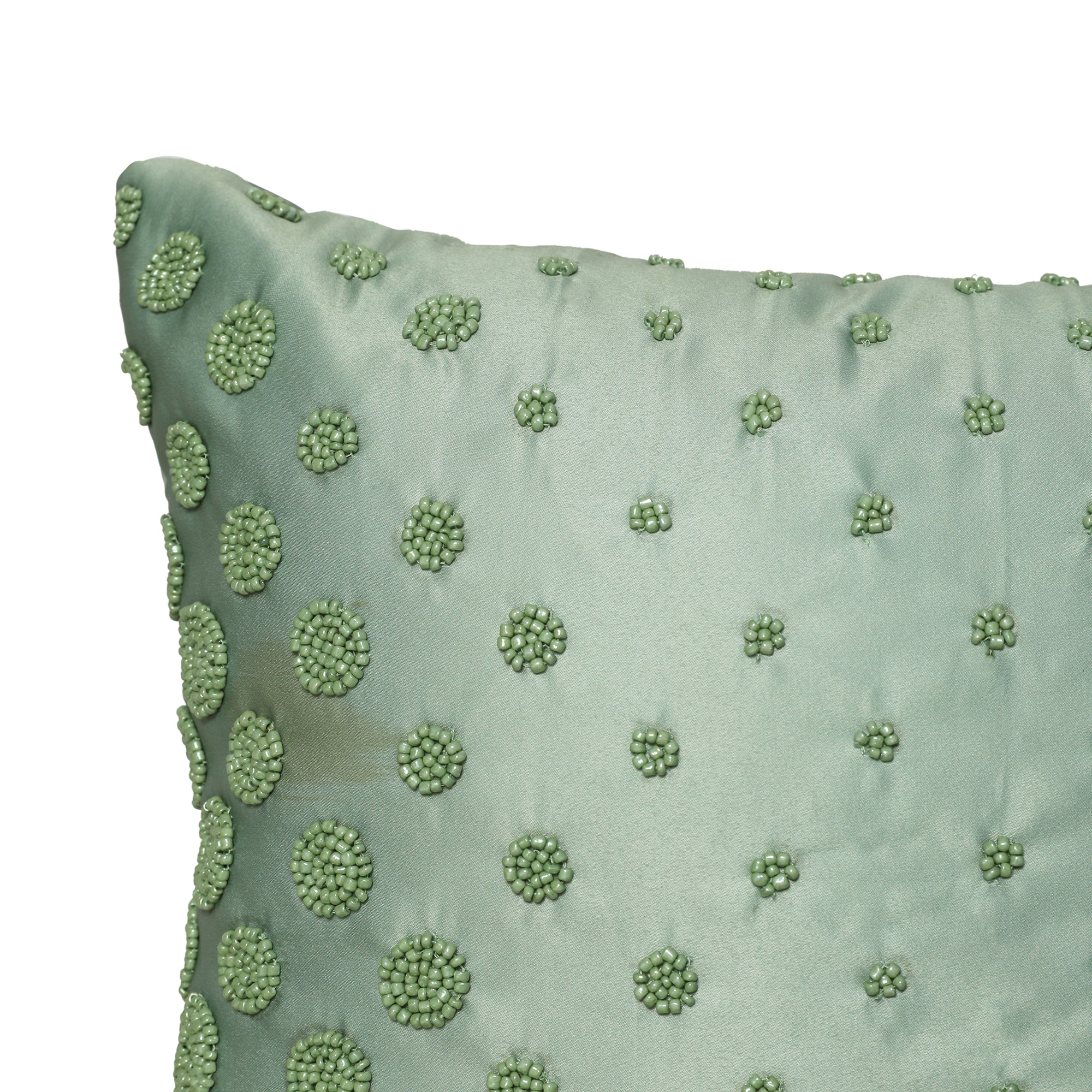 Swarna Cushion Cover Sage, 40x40cm