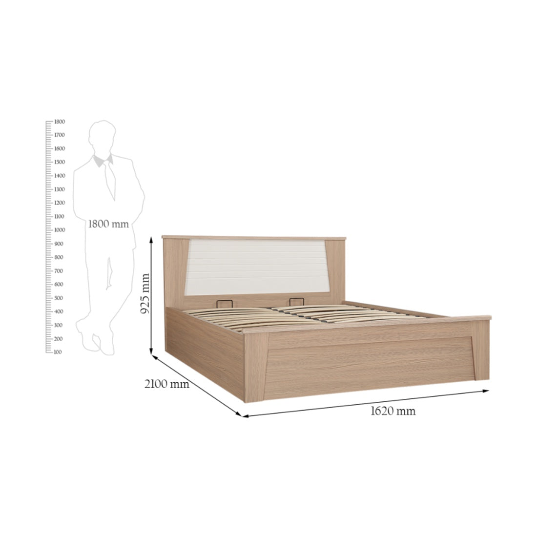 Ambra in White & Larch Colour