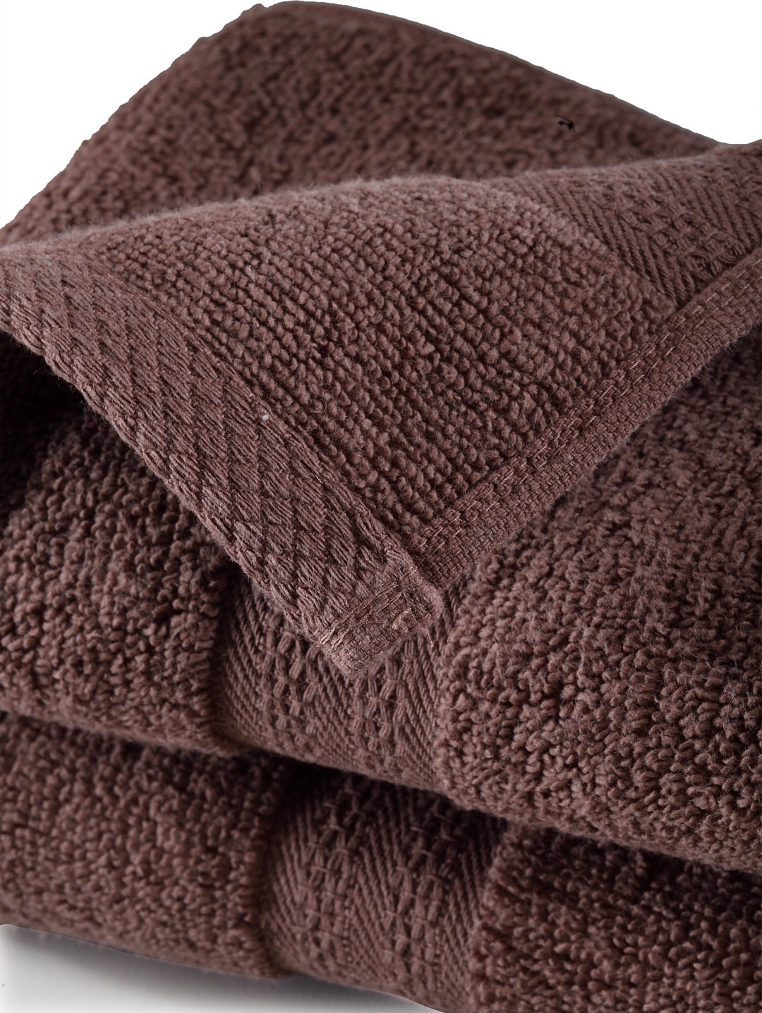 Paradiso Cotton Set Of 2 Hand Towel 40X60 Cm 500 Gsm in Chocolate Colour