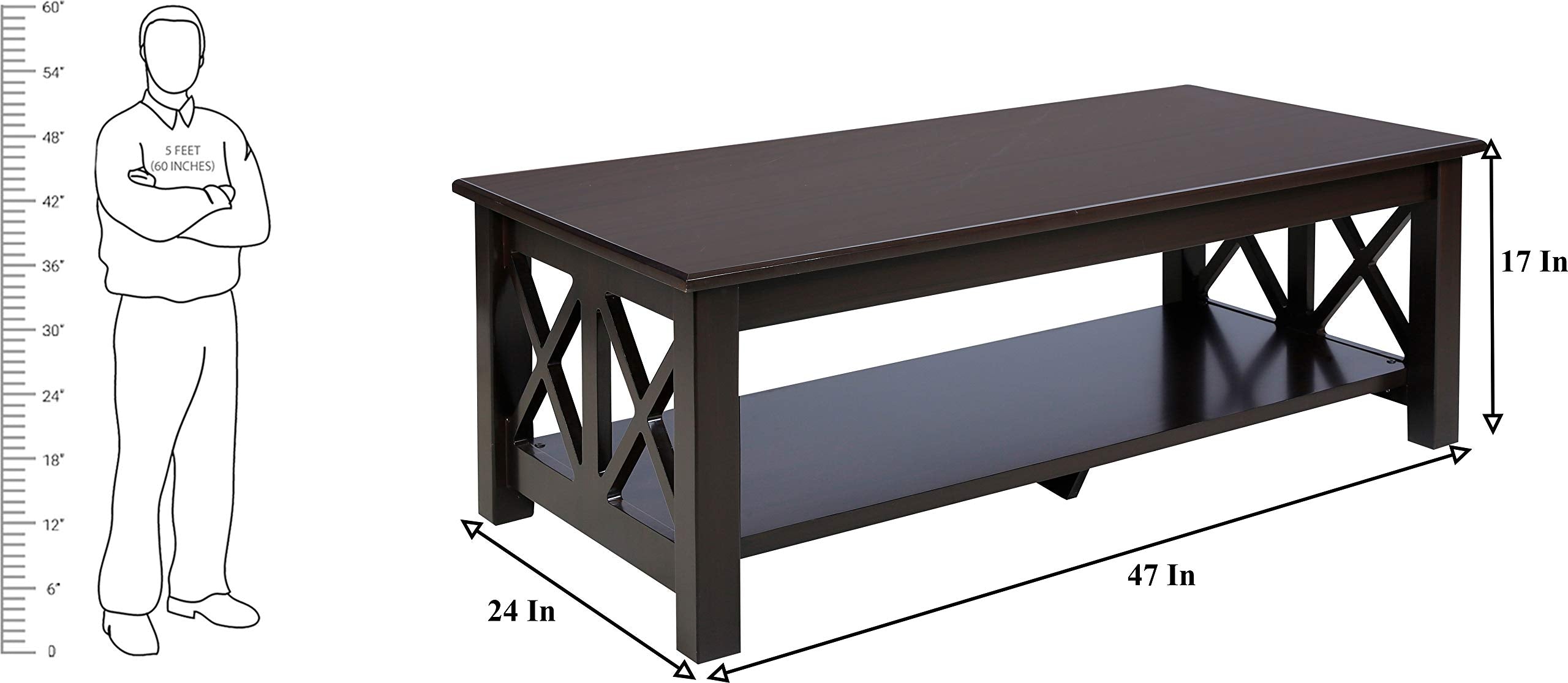 Ferlin Engineered Wood Centre Table