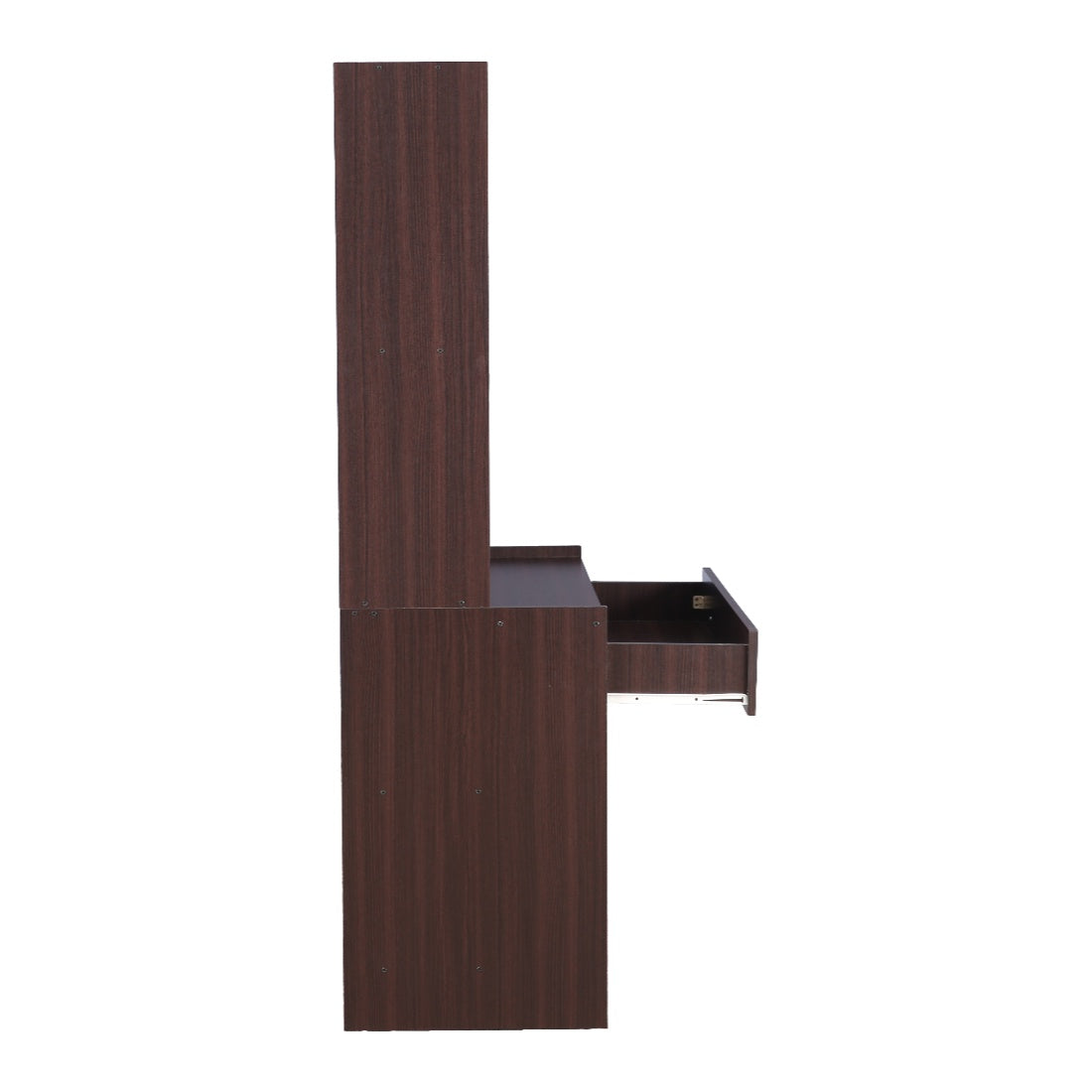 Gleam Study Table in Walnut Colour