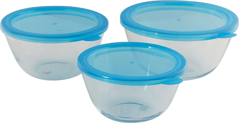 Borosil Glass Container in Transparent Colour