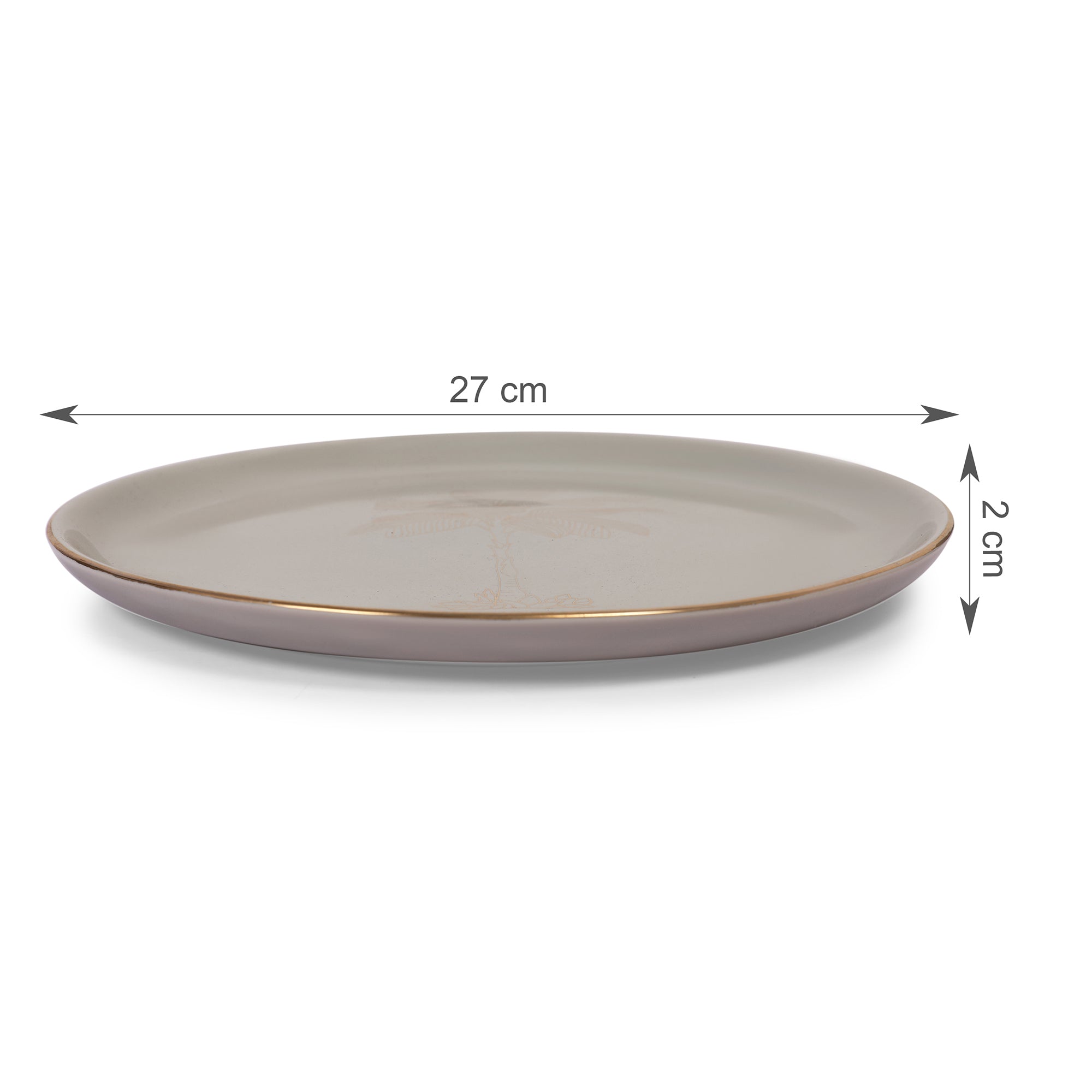Living Essence Nelumbra DinnerPlate 27cm Set of 2Pcs