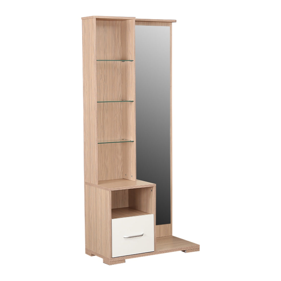 Ambra Dresser with mirror in Oak Colour