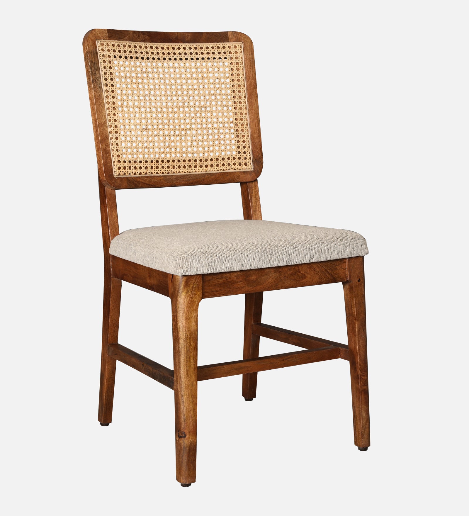 Siam Marble Top Dining Chair (Set Of 2) in Walnut Colour