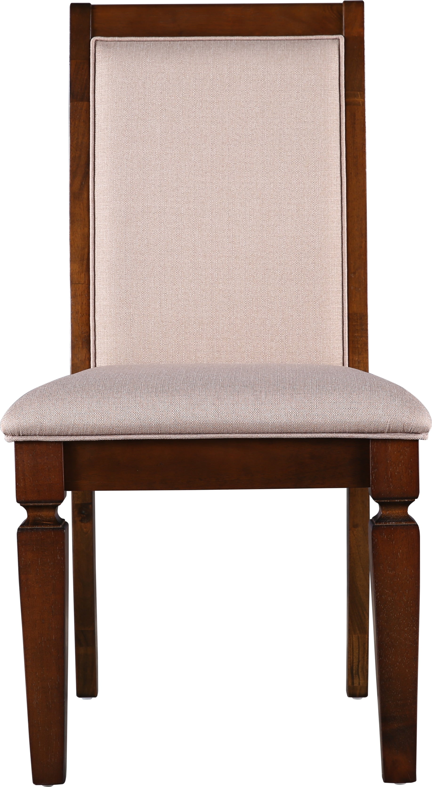 Bliss Solidwood Dining Chair Set of 2 in Beige Colour
