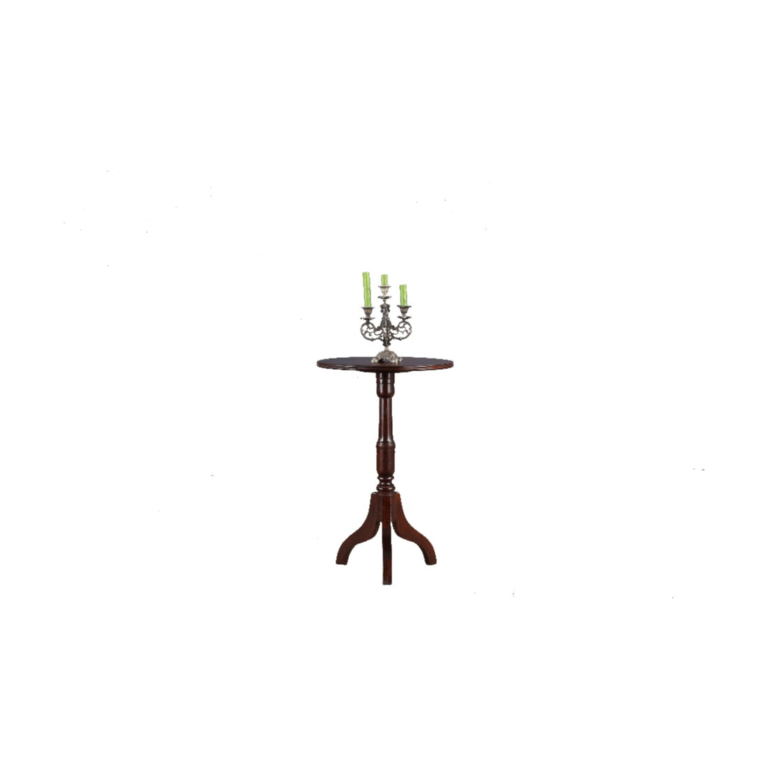 Walter Mango Wood Table in Walnut Colour