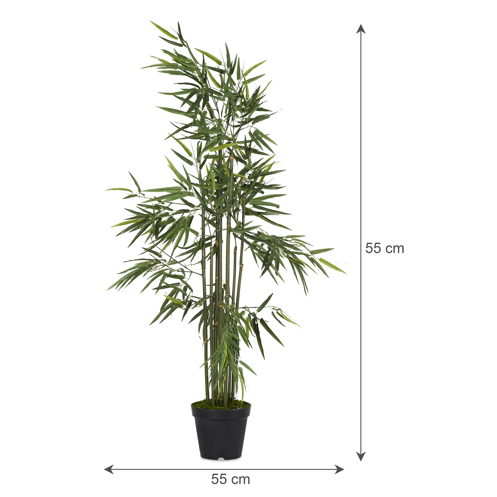 Ilana Faux Bamboo Potted Plant 103 Cm in Green Colour