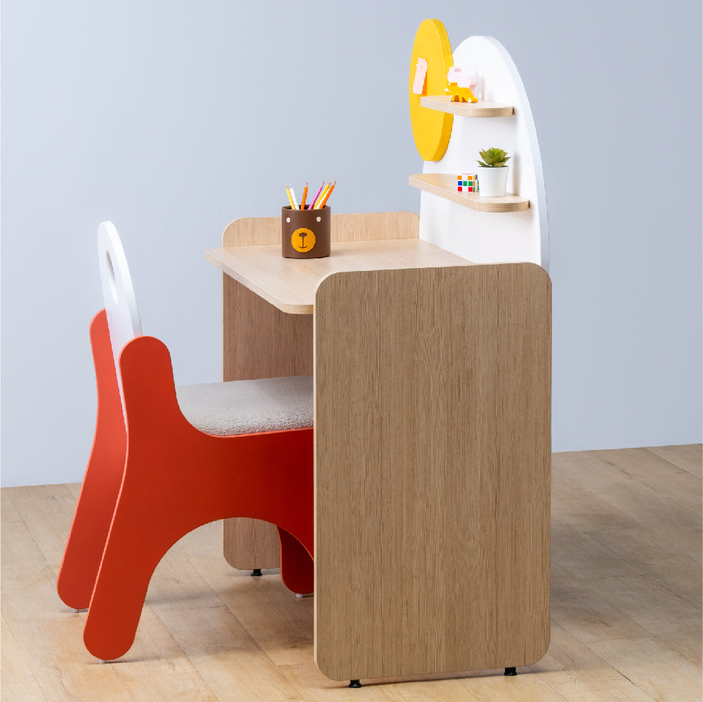 Sunshine Study Desk in Pearly White Colour