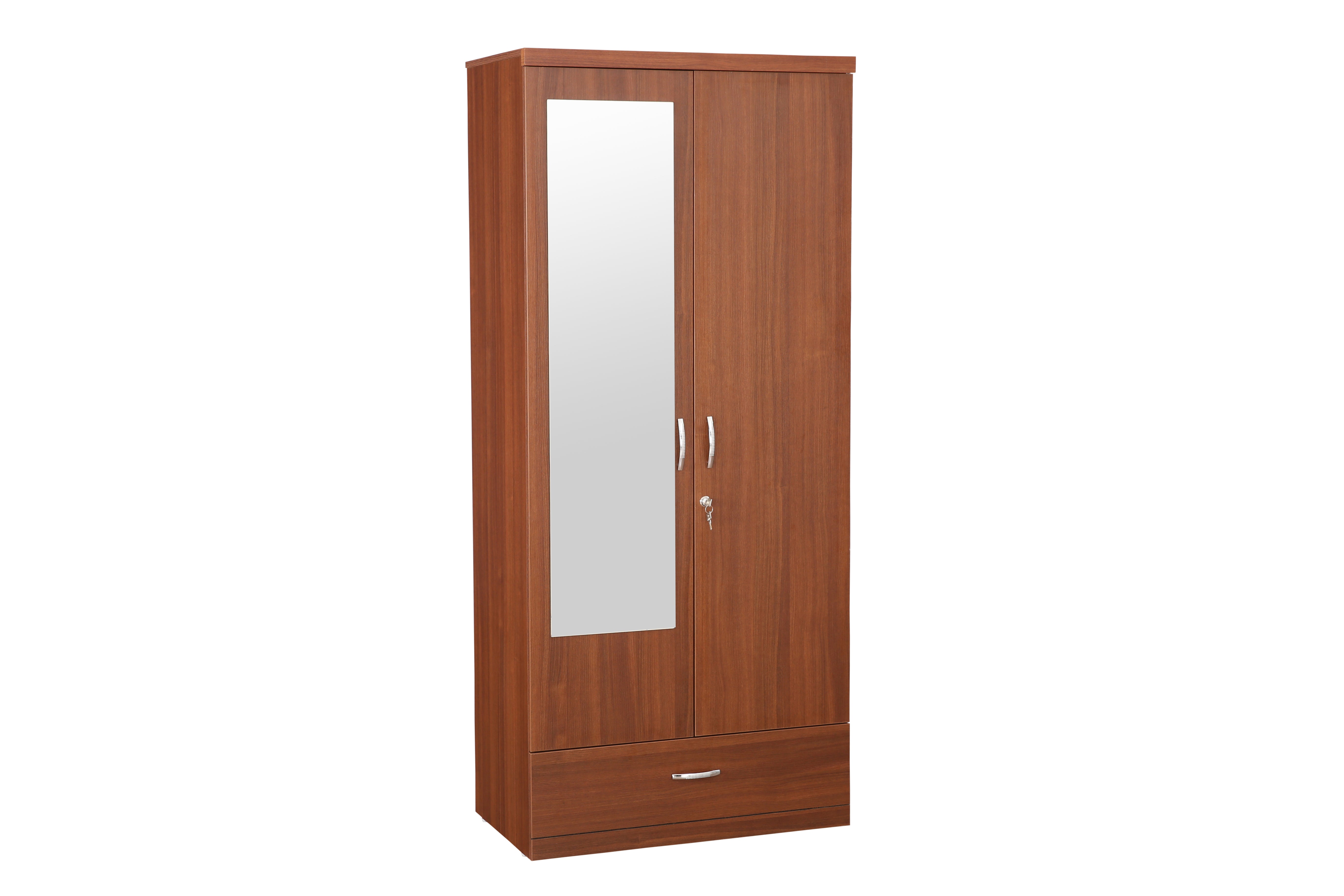 Ultima 2 door wardrobe in Walnut Colour