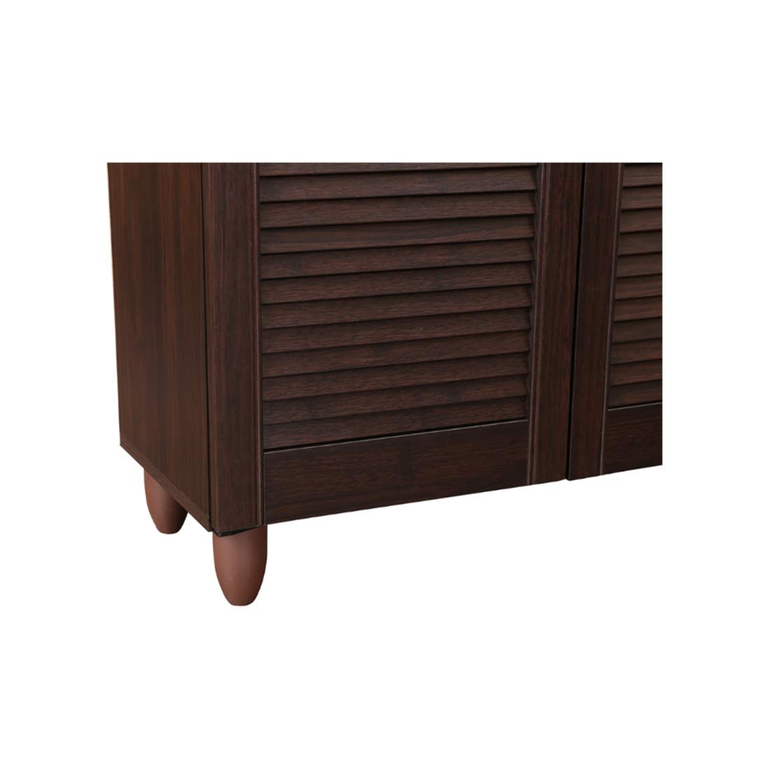 Kaira Engineered Wood Shoe Rack in Wenge Colour