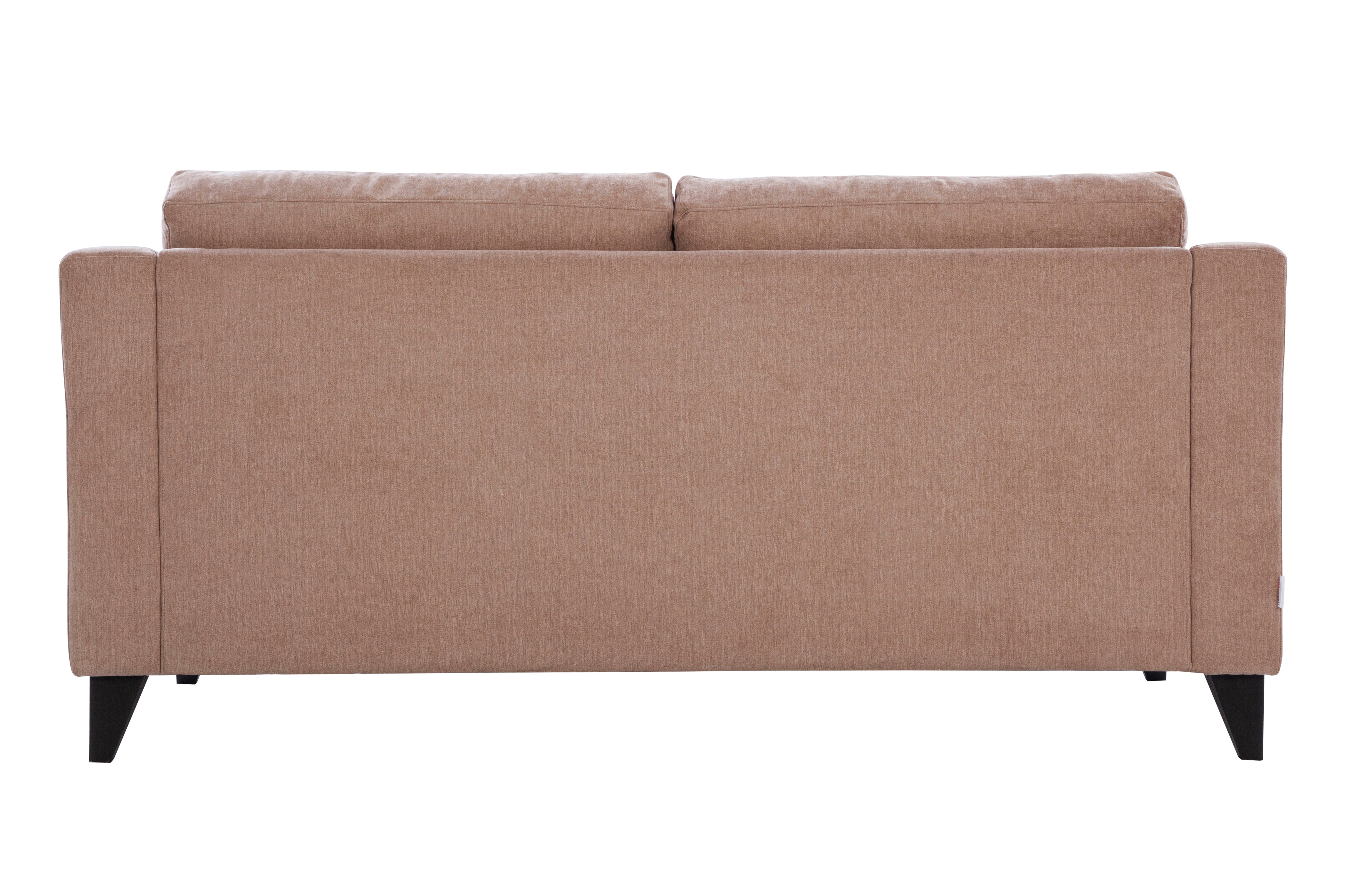 Malta Fabric 3 Seater Sofa in Brown Colour