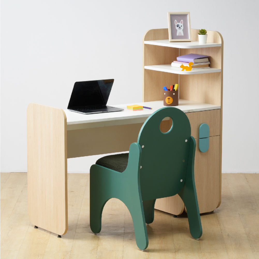 Infinity  Study Desk in Pearly White Colour