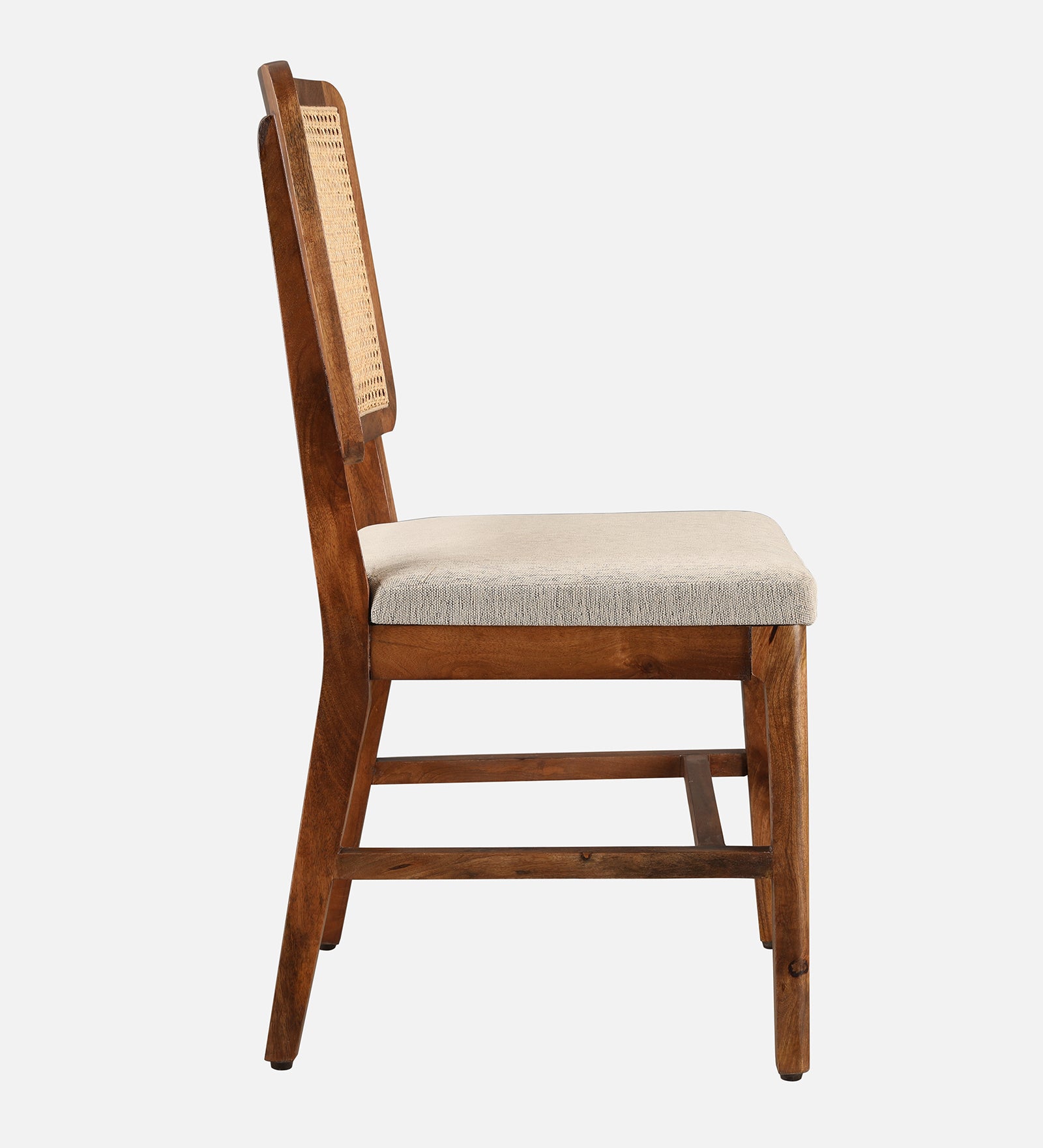 Siam Marble Top Dining Chair (Set Of 2) in Walnut Colour