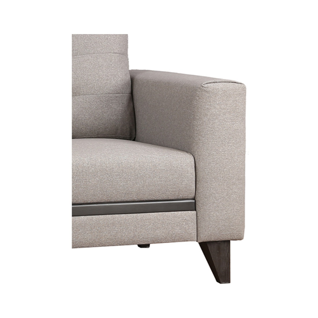 Garcia Fabric 2 Seater Sofa in Grey Colour