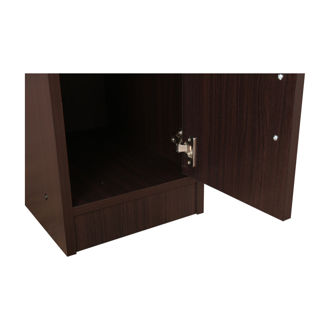 Simply Engineered Wood Study Table with 3 Drawer in Walnut Colour