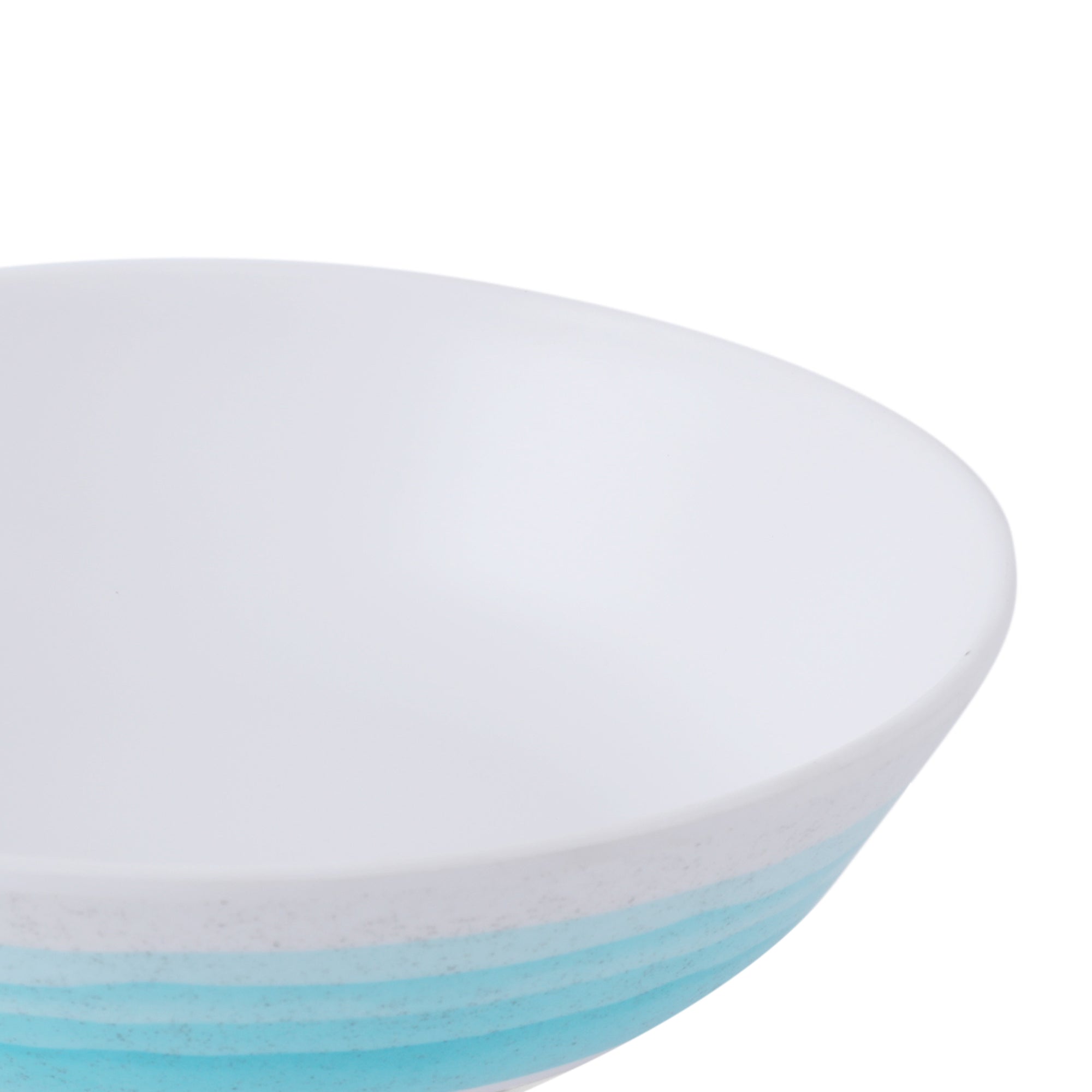 Emilia Melamine Speckles Serving Bowl in Dusky Blue Colour