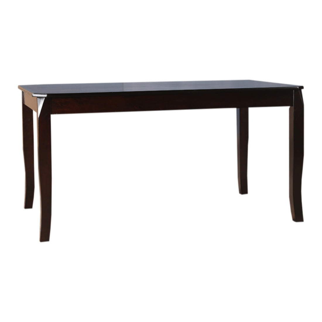 Cardiff Solidwood 6 Seater Dining Table in Expresso Colour