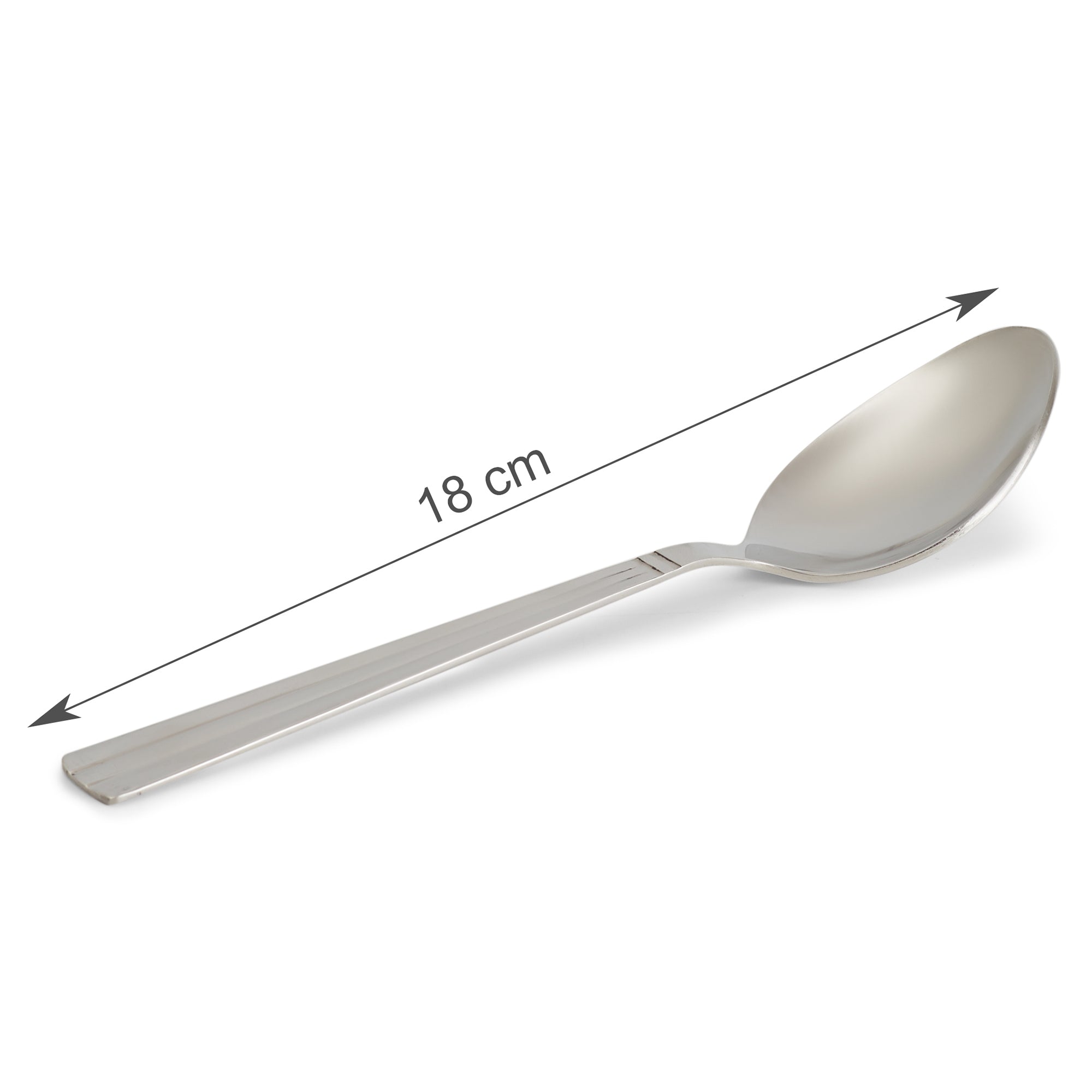 Utsav Stainless Steel Silk Cutlery Set of 24 Pieces With Stand in Silver Colour
