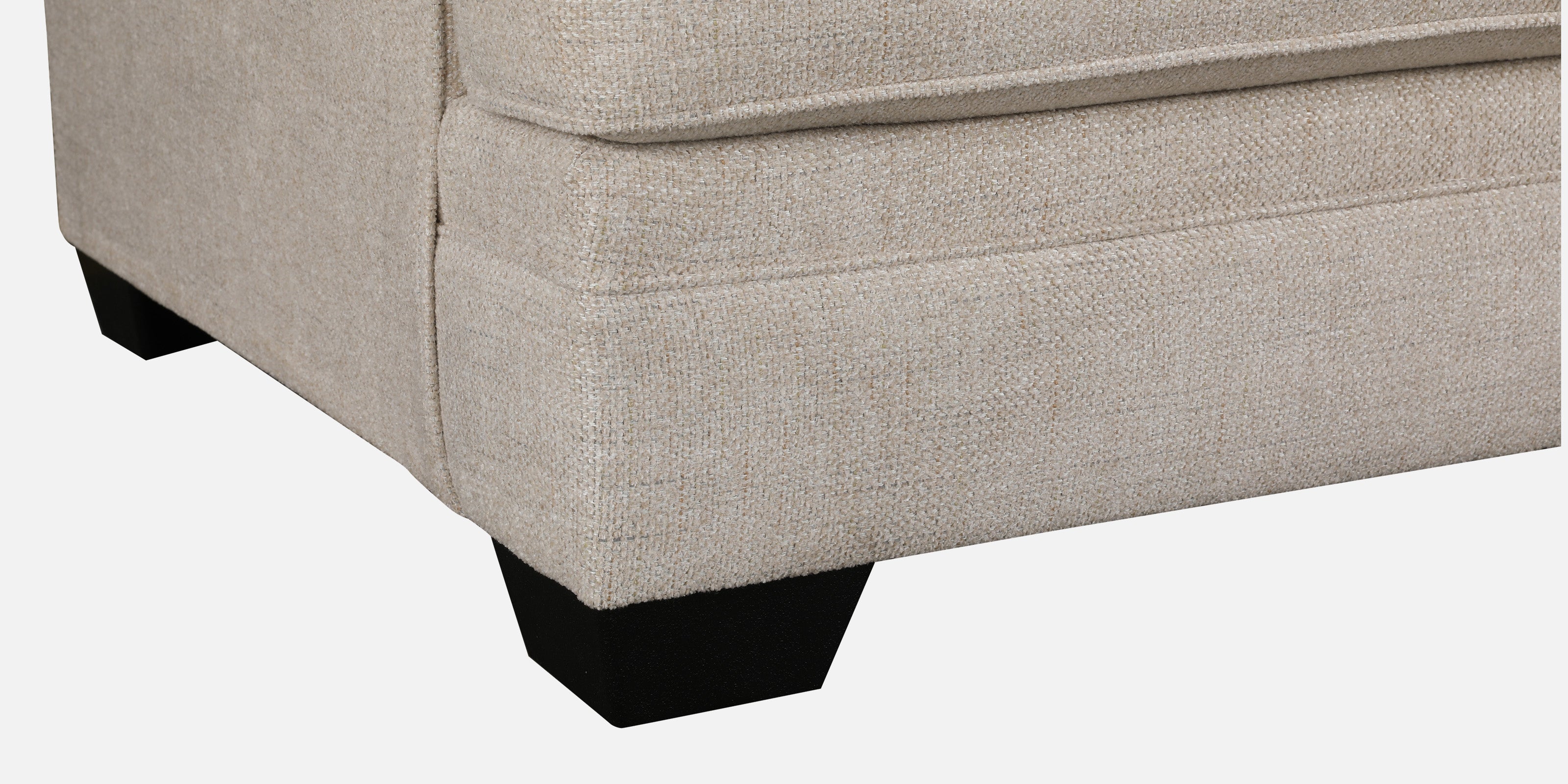 Thames Fabric Three Seater Sofa in Beige Colour