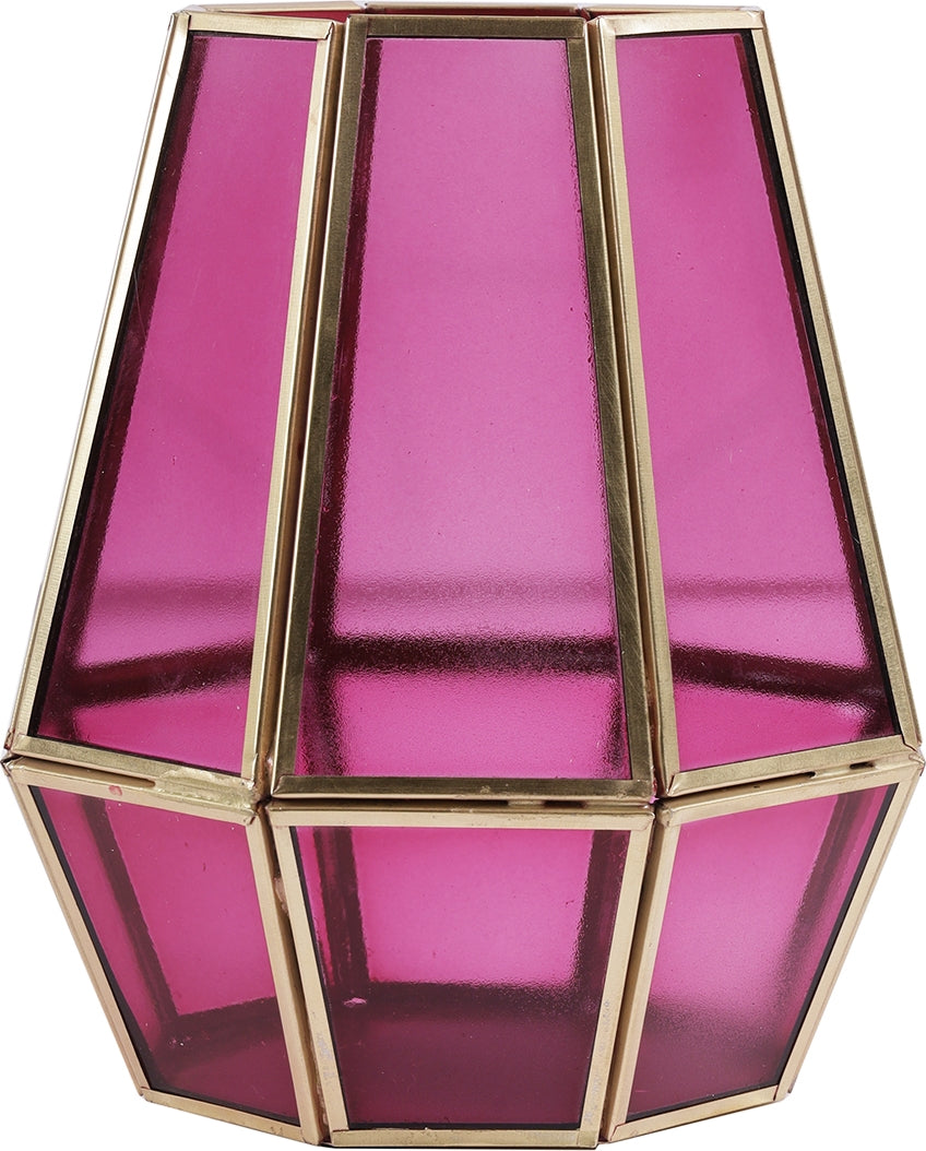 Darbar Metal Lanterns 18Cm in Gold Colour