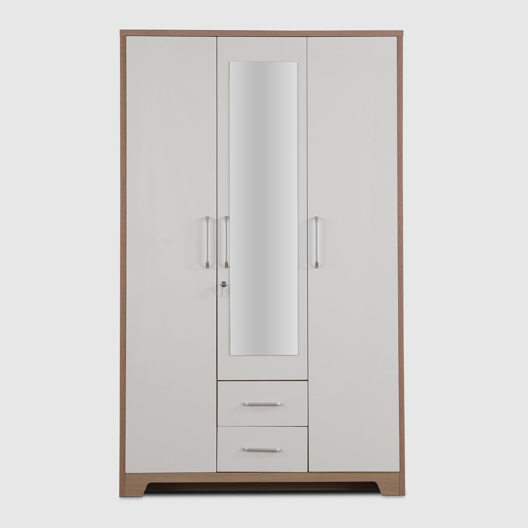 Ambra  Three Door Wardrobe in Oak Colour