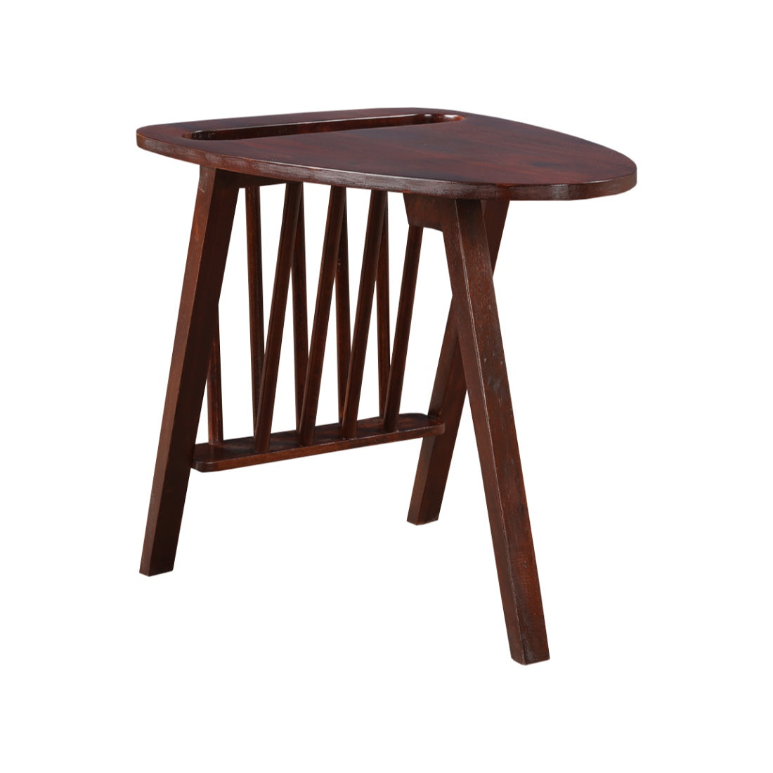 Noel Mango Wood Table in Walnut Colour
