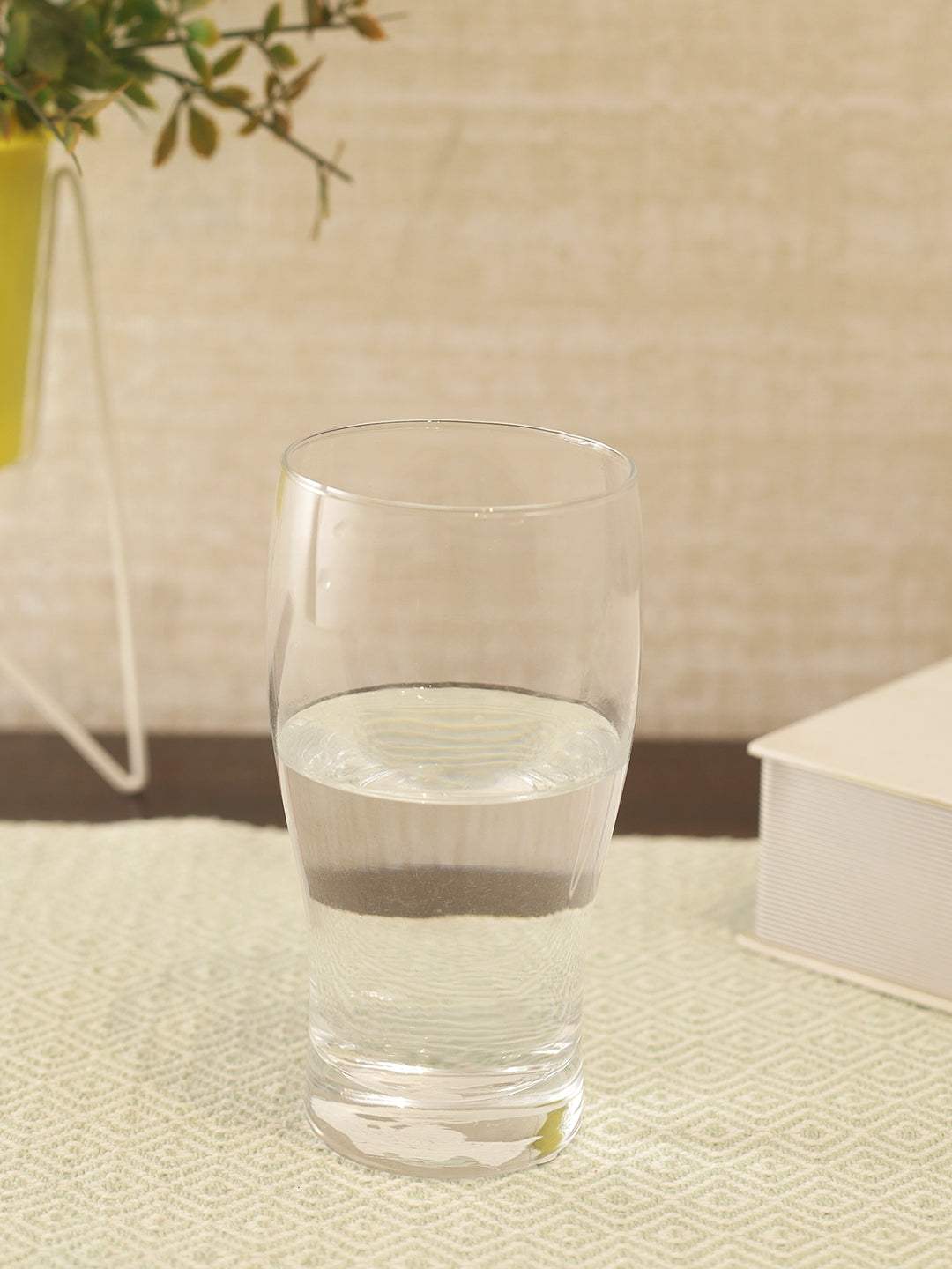 Welzenbier Glass Beer Tumbler in Transparent Colour