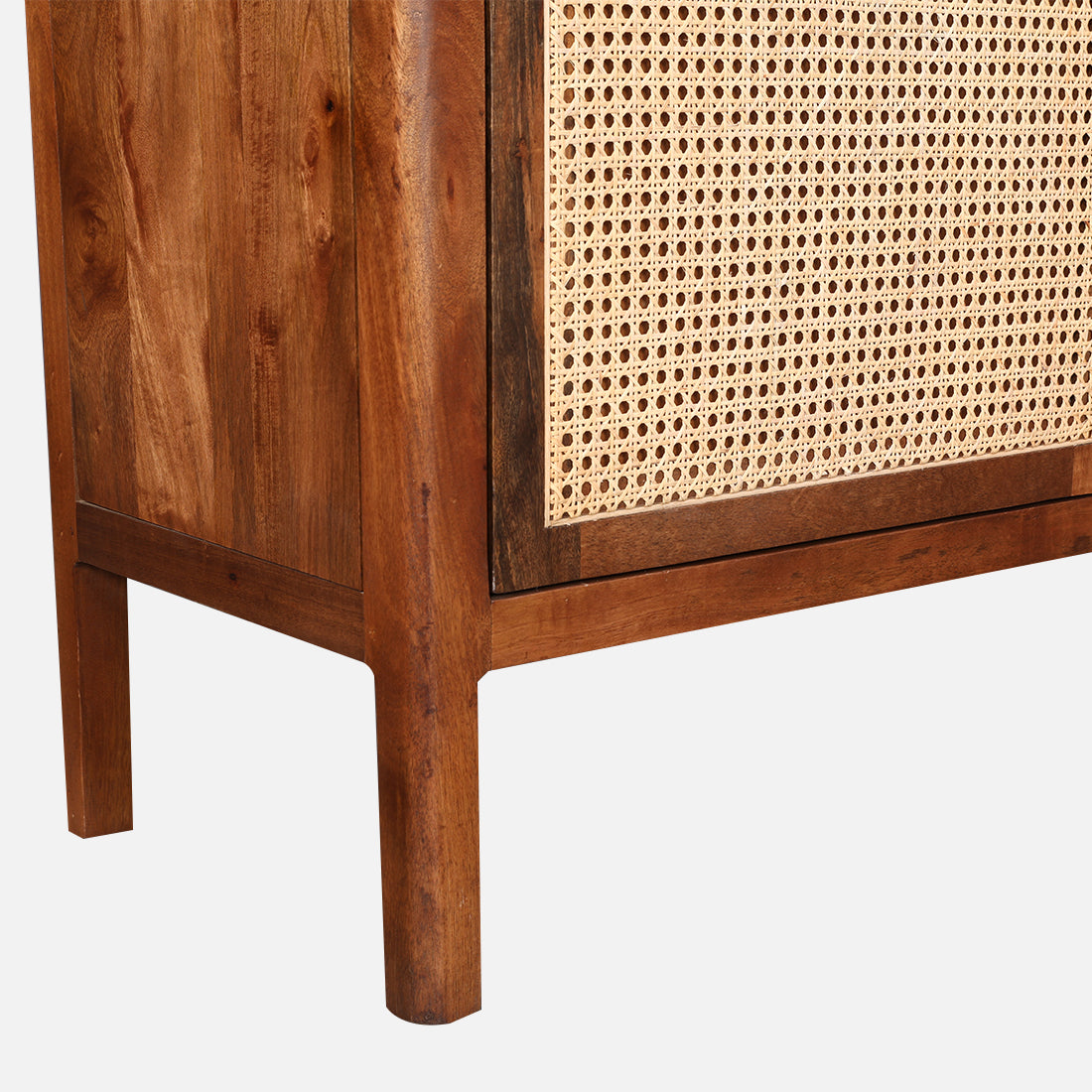 Siam Acacia Wood Two Door Sideboard in Honey Colour