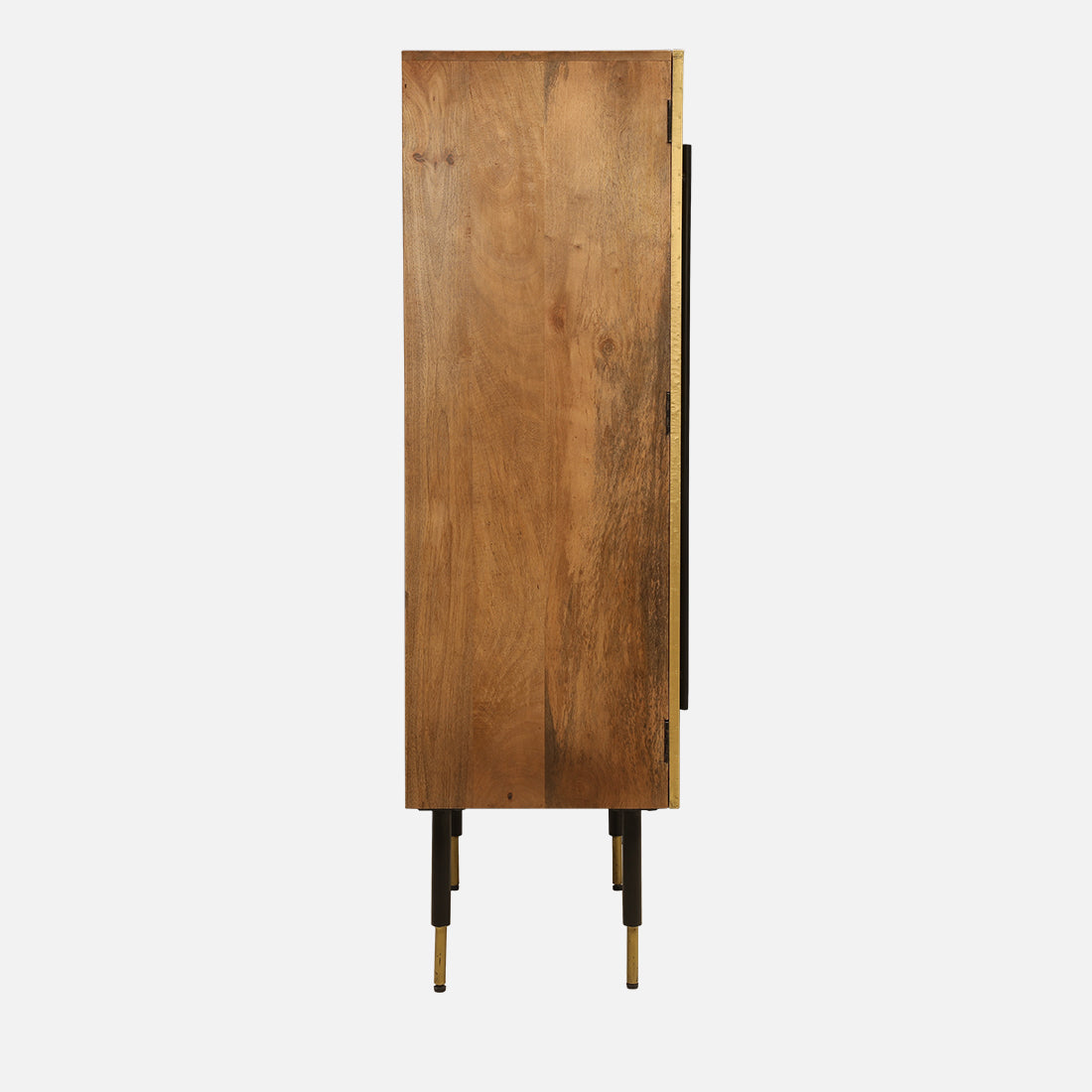 Crested  Bar Unit in Brown & Gold Colour