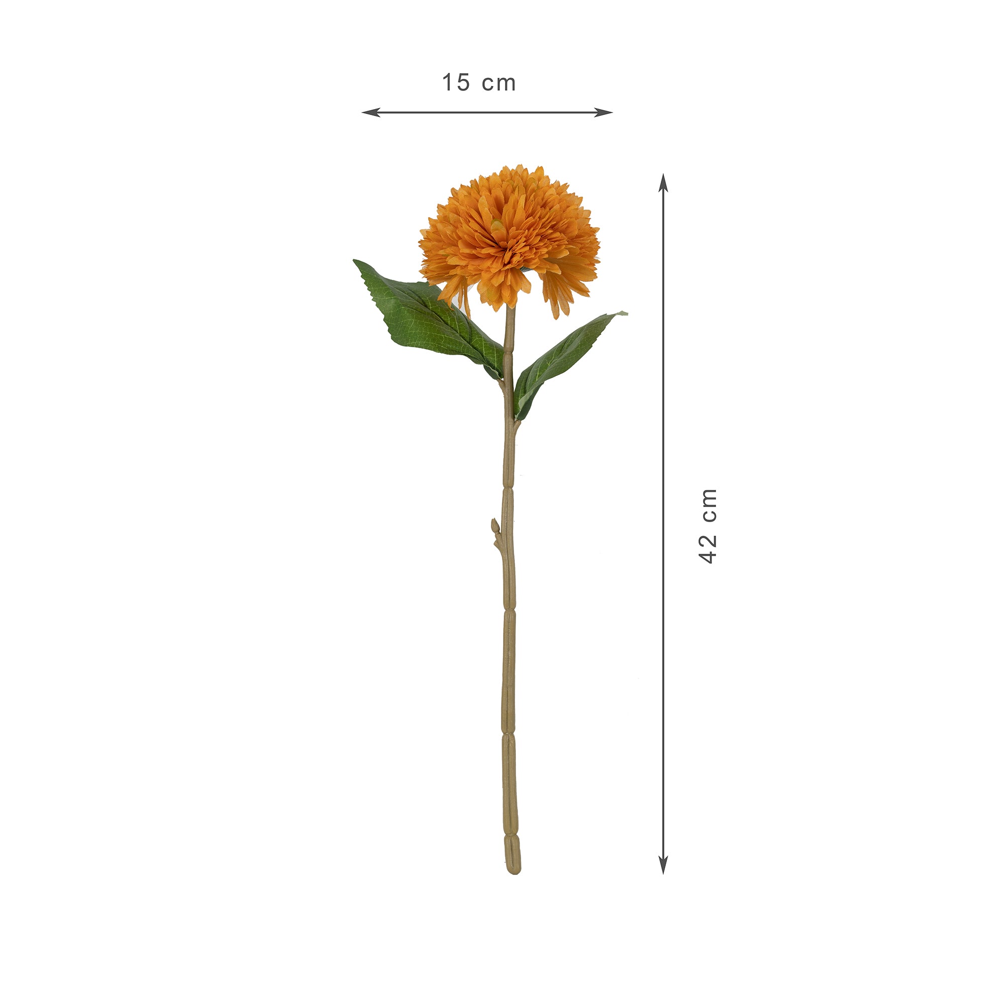 Elora  Yellow Daisy Faux Flower 42 Cm in Yellow Colour