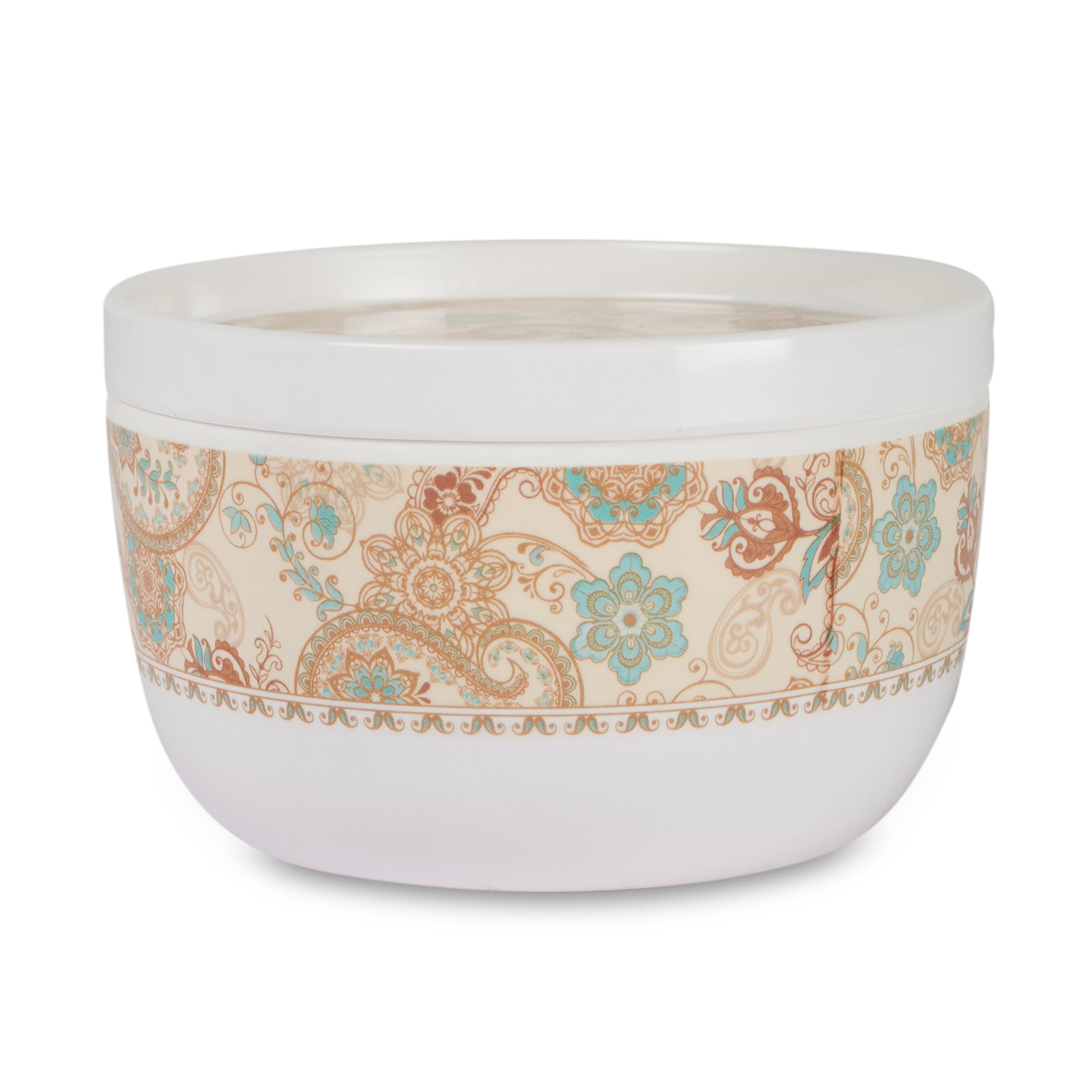 Badami Melamine AirTight Jar Set Of 2 in Multi Colour