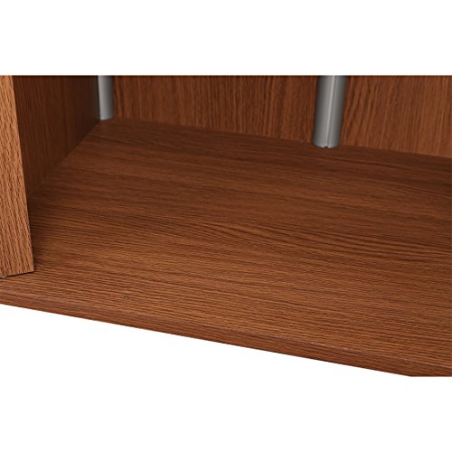 Jacob Engineered Wood 3 Tier Multipurpose Cabinet in Oak Colour