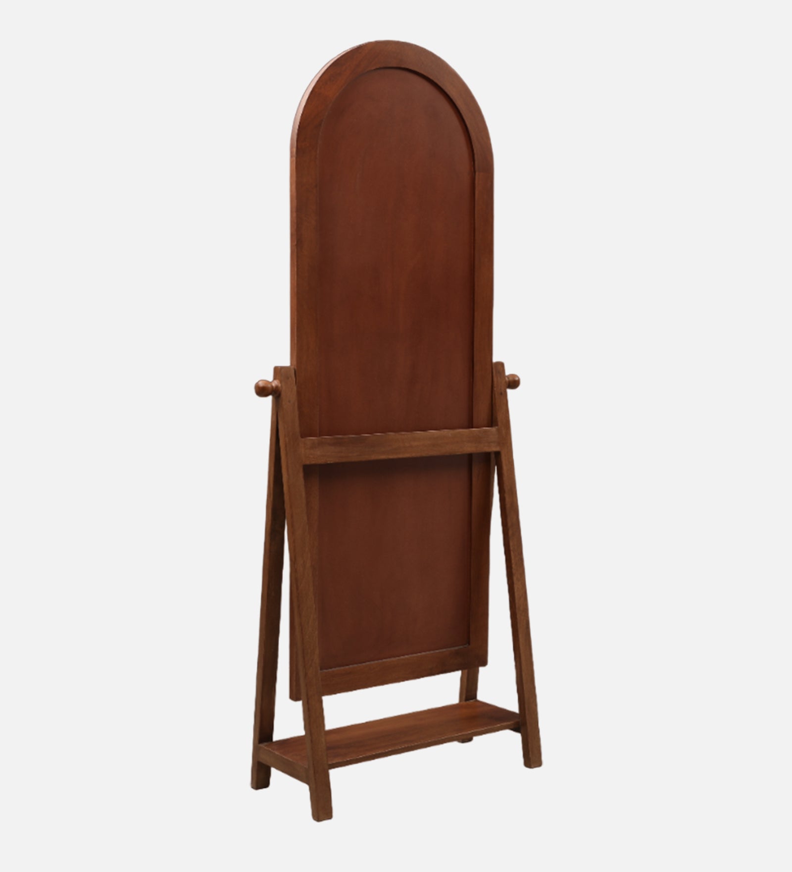 Freya  Standing Mirror in Walnut Colour