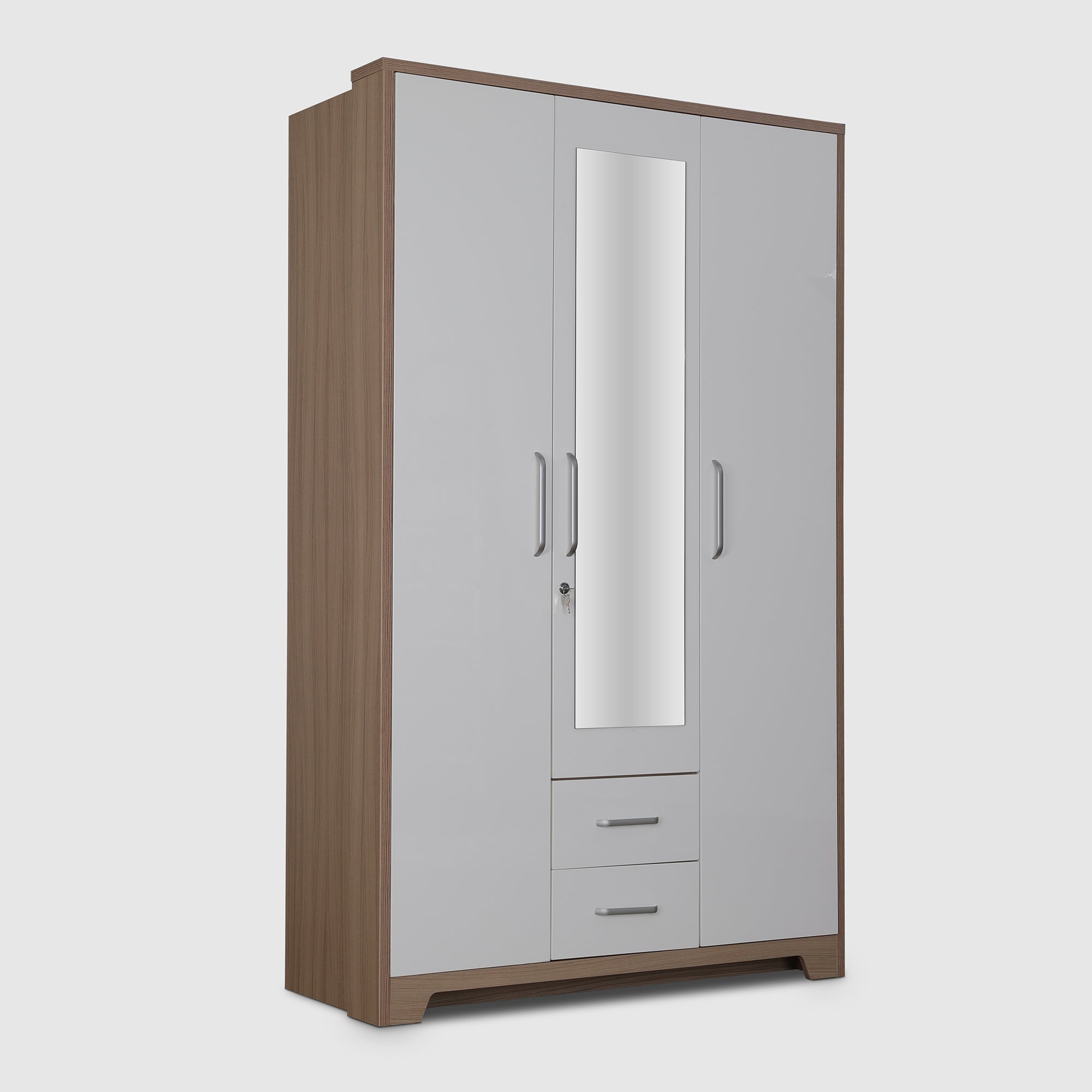 Ambra  Three Door Wardrobe in Oak Colour