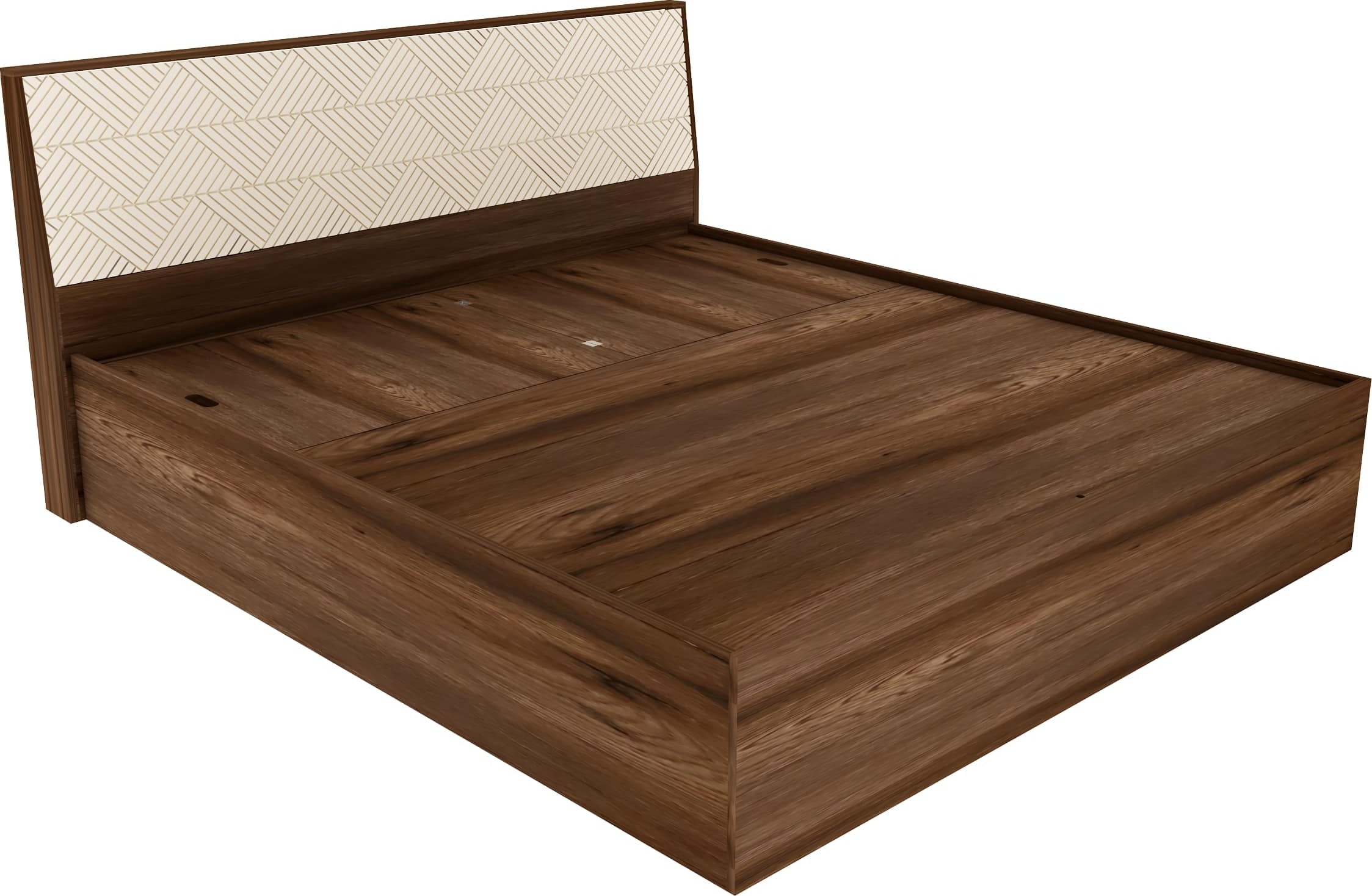Saville King Size Bed with Hydraulic Storage in Dark Vogue Colour