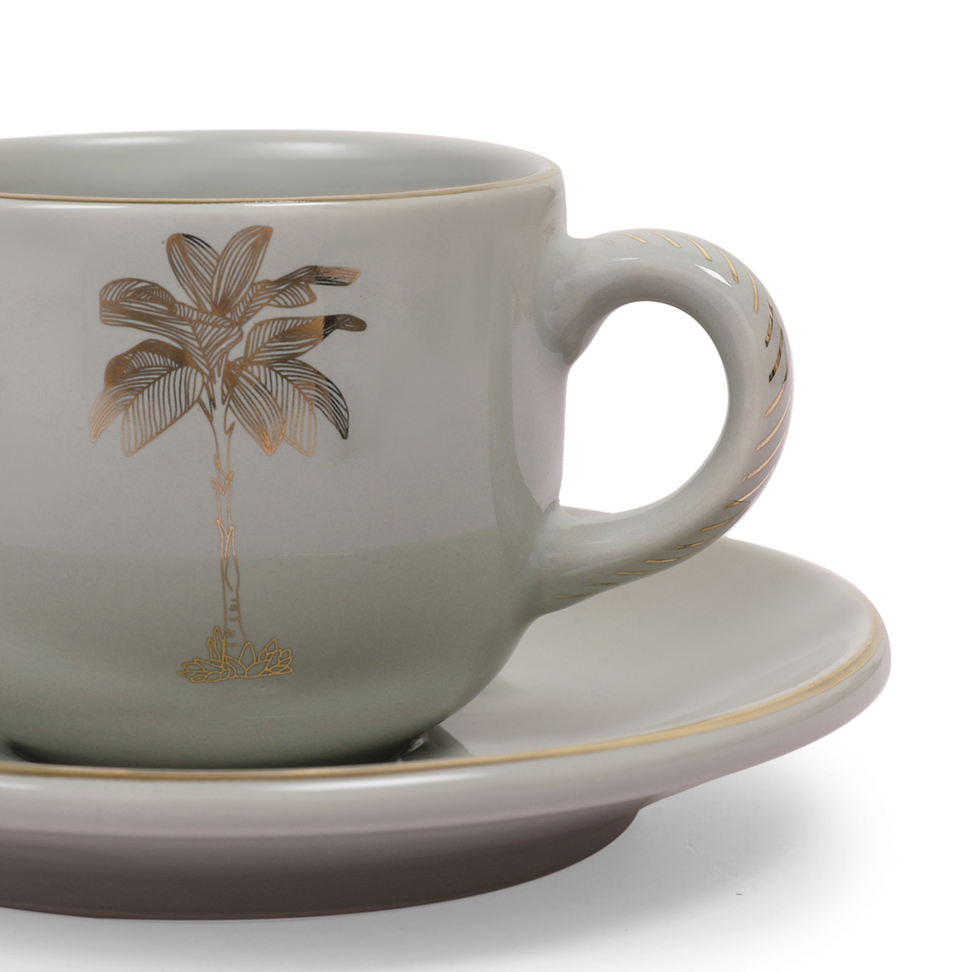 Living Essence Nelumbra CupSaucer 14.5cm Set of 2Pcs