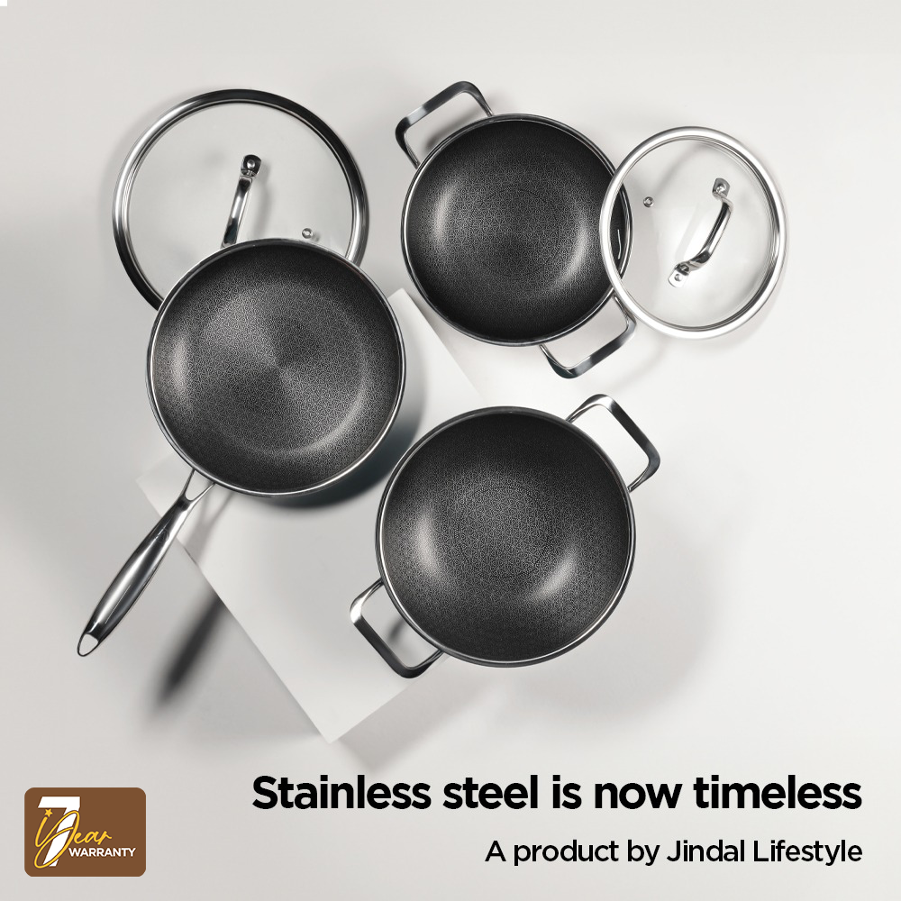 Stellar Triply Pressure Cooker 3.5 Litre Pan