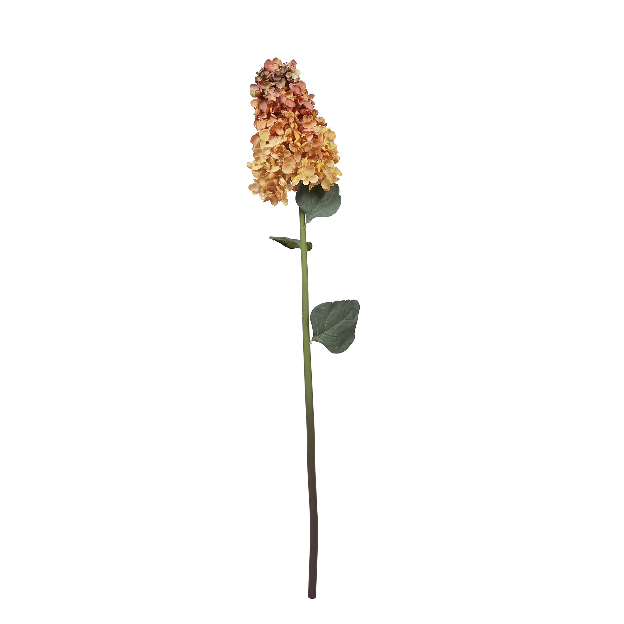 Blume Artificial Flower Hydrangea Stem 88cm in Yellow Colour By Living Essence