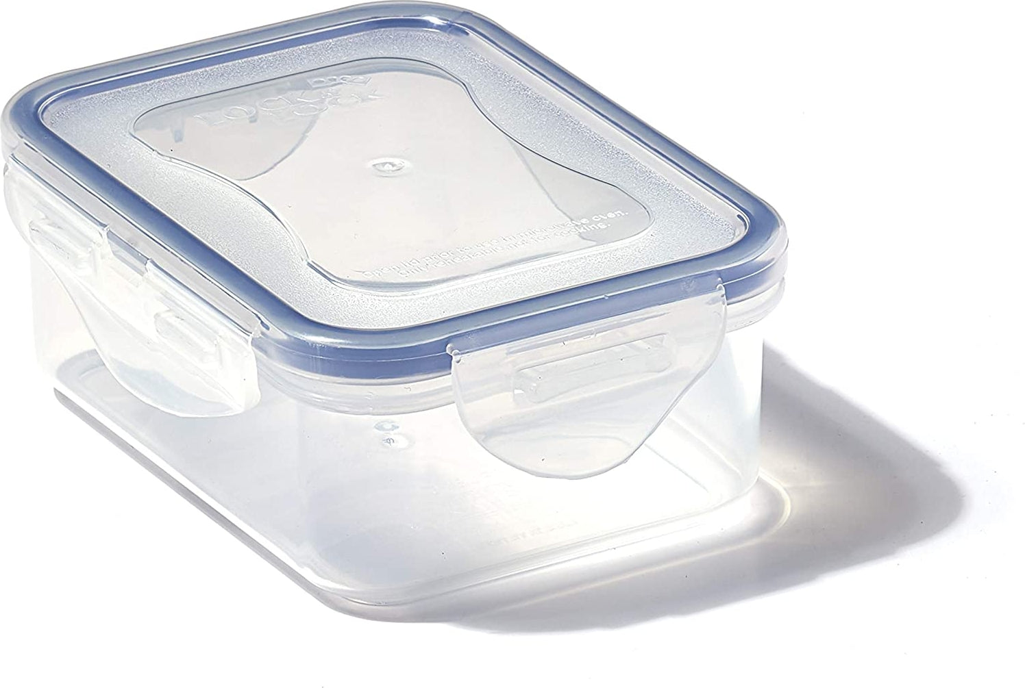 Modular BPA Free Airtight Plastic Rectangle Container 350 ml in Transparent Colour