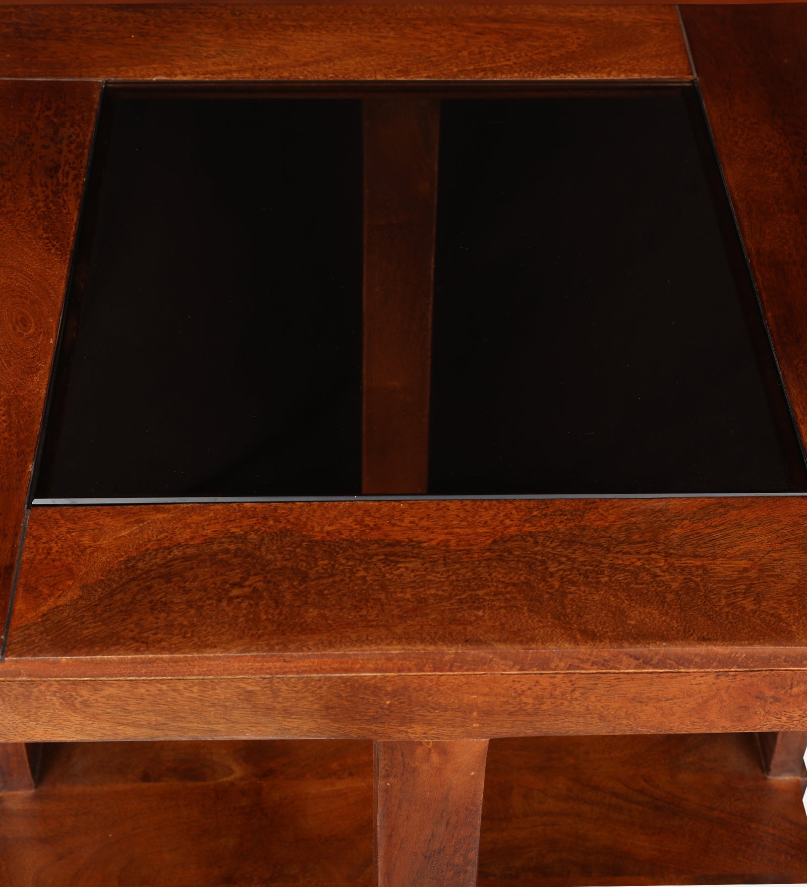 Joss Solid Wood Side Table in Walnut Colour