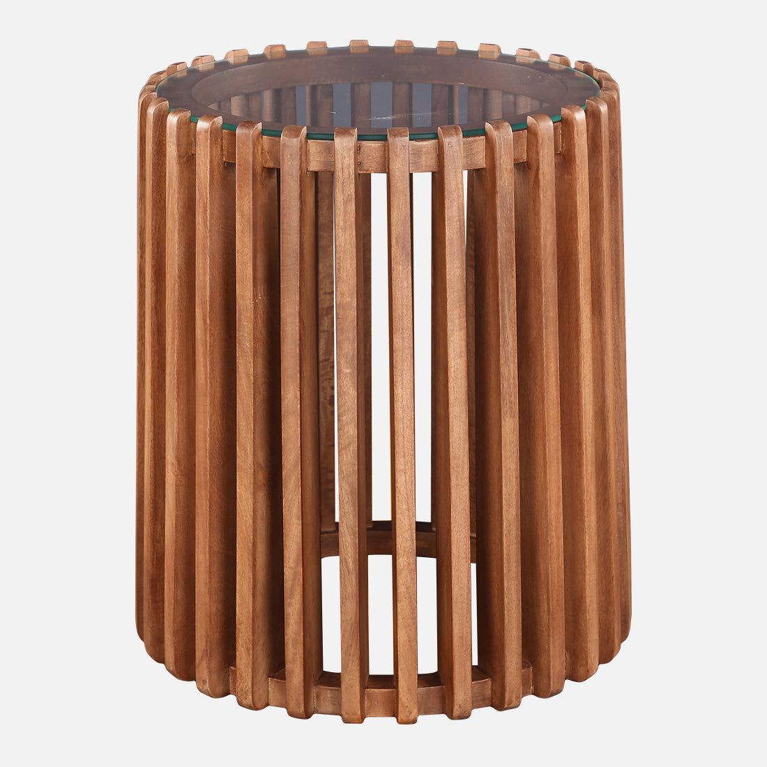 Haku Side Table in Walnut Colour
