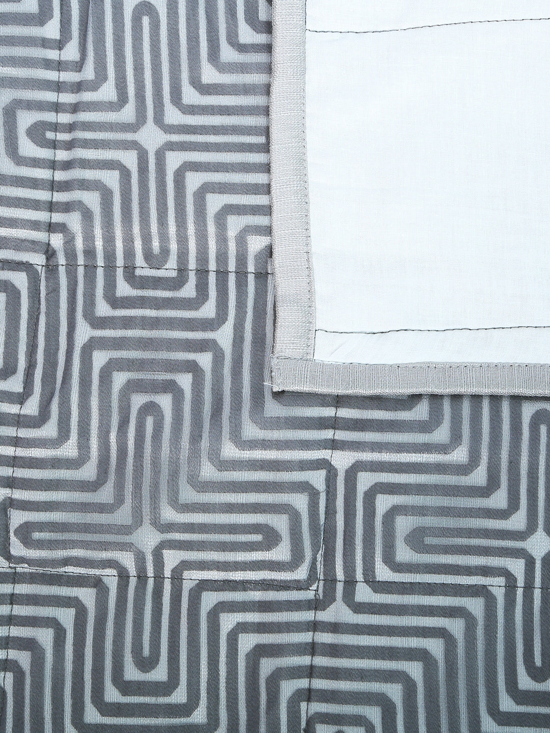 Amour Polycotton Double Dohar in Charcoal Colour